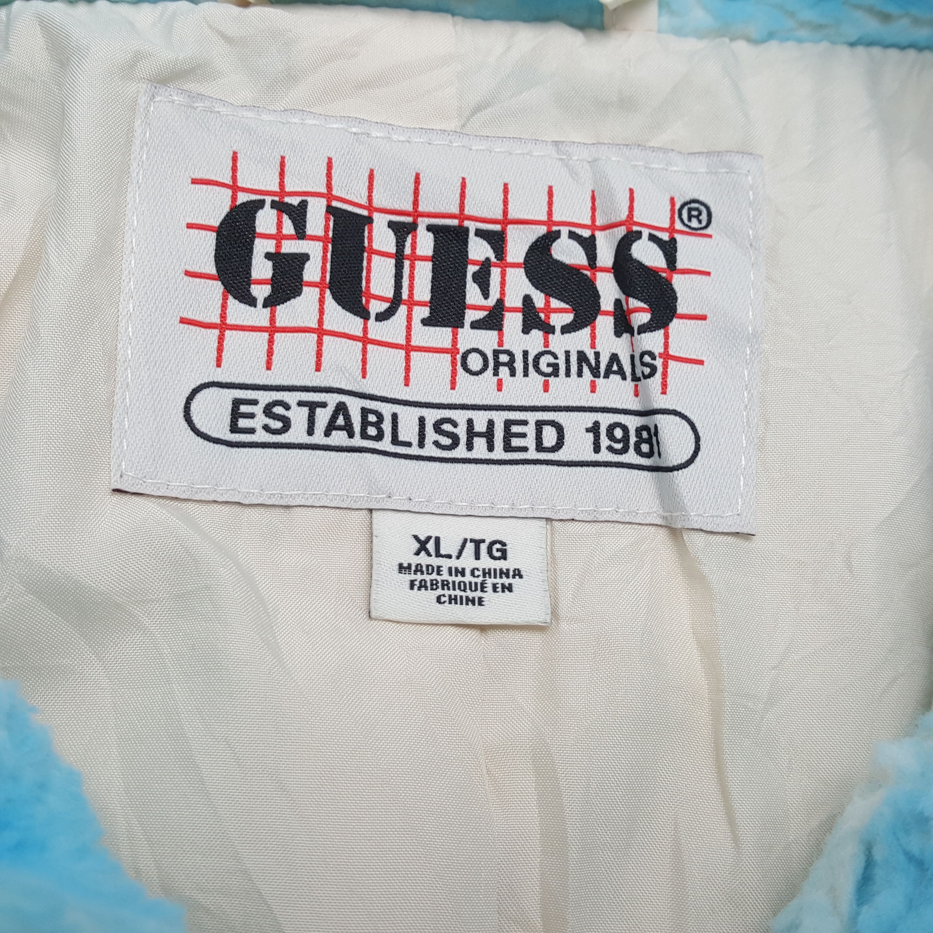 Guess × Vintage GUESS ORIGINAL Snow Winter Style Design Jacket Size US L / EU 52-54 / 3 - 10 Thumbnail