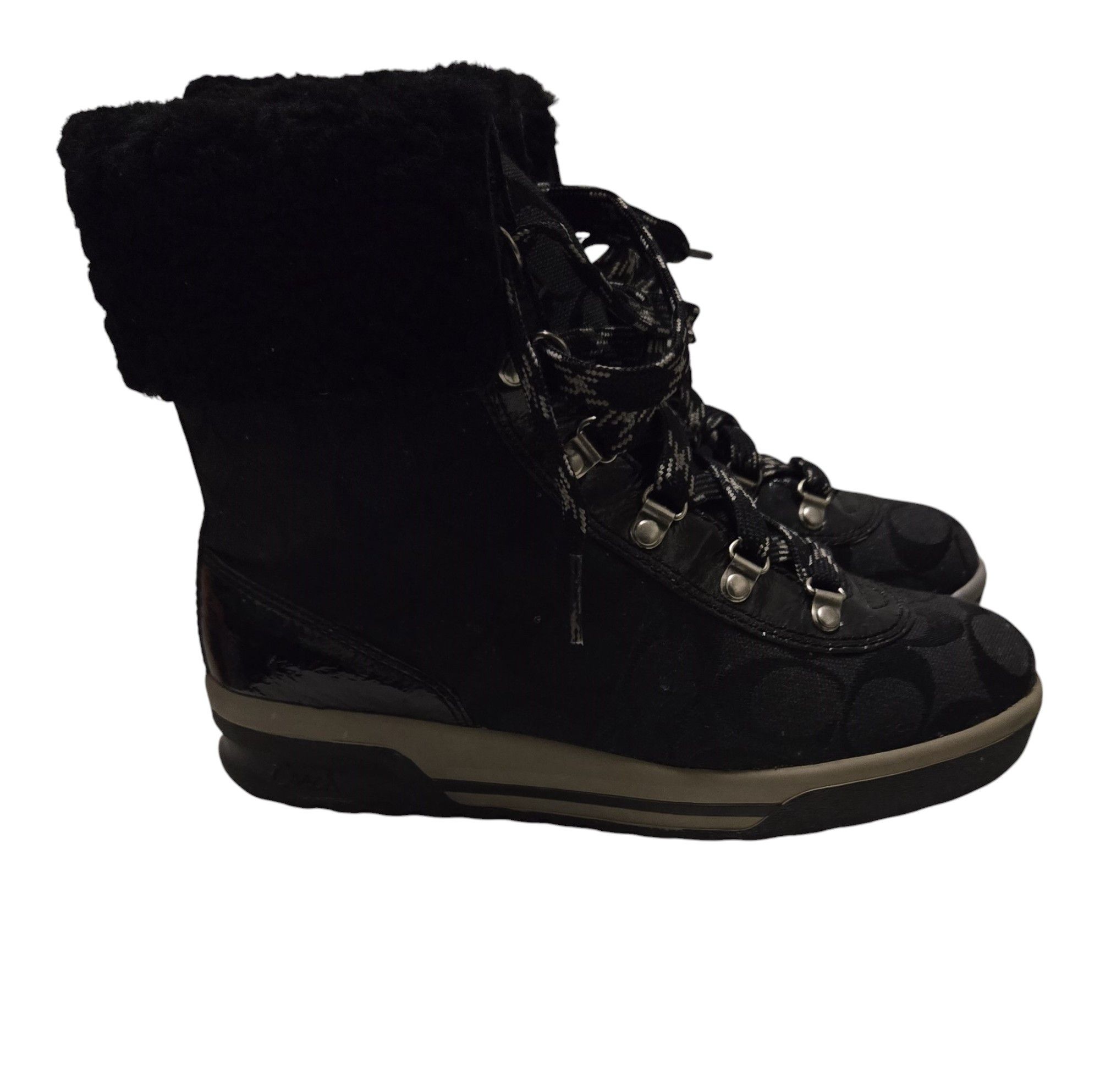 Coach Coach Tailor Boots Faux Fur Size 5M Size US 5 / IT 35 - 1 Thumbnail