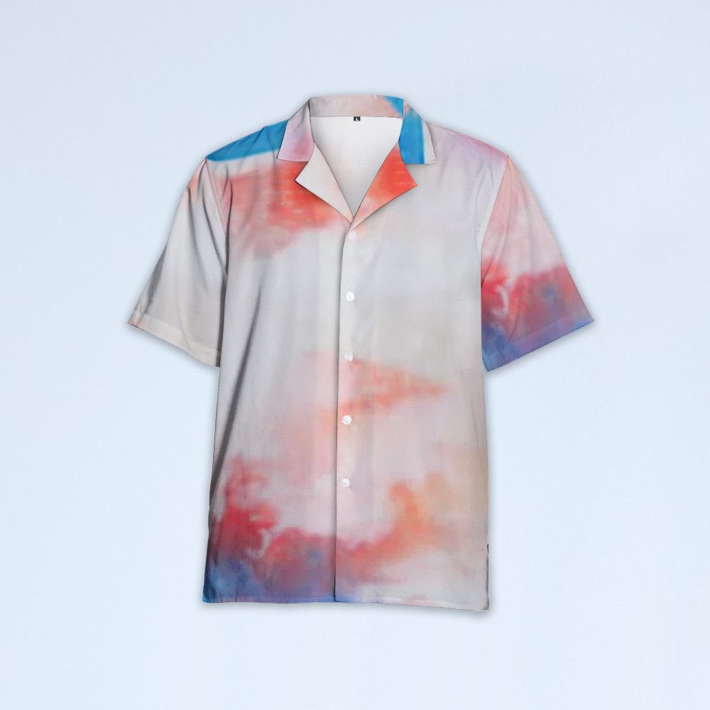 Designer × The Unbranded Brand Camp Tie-Dye Shirt | Bold Color Meets Relaxed Style Size US S / EU 44-46 / 1 - 1 Thumbnail