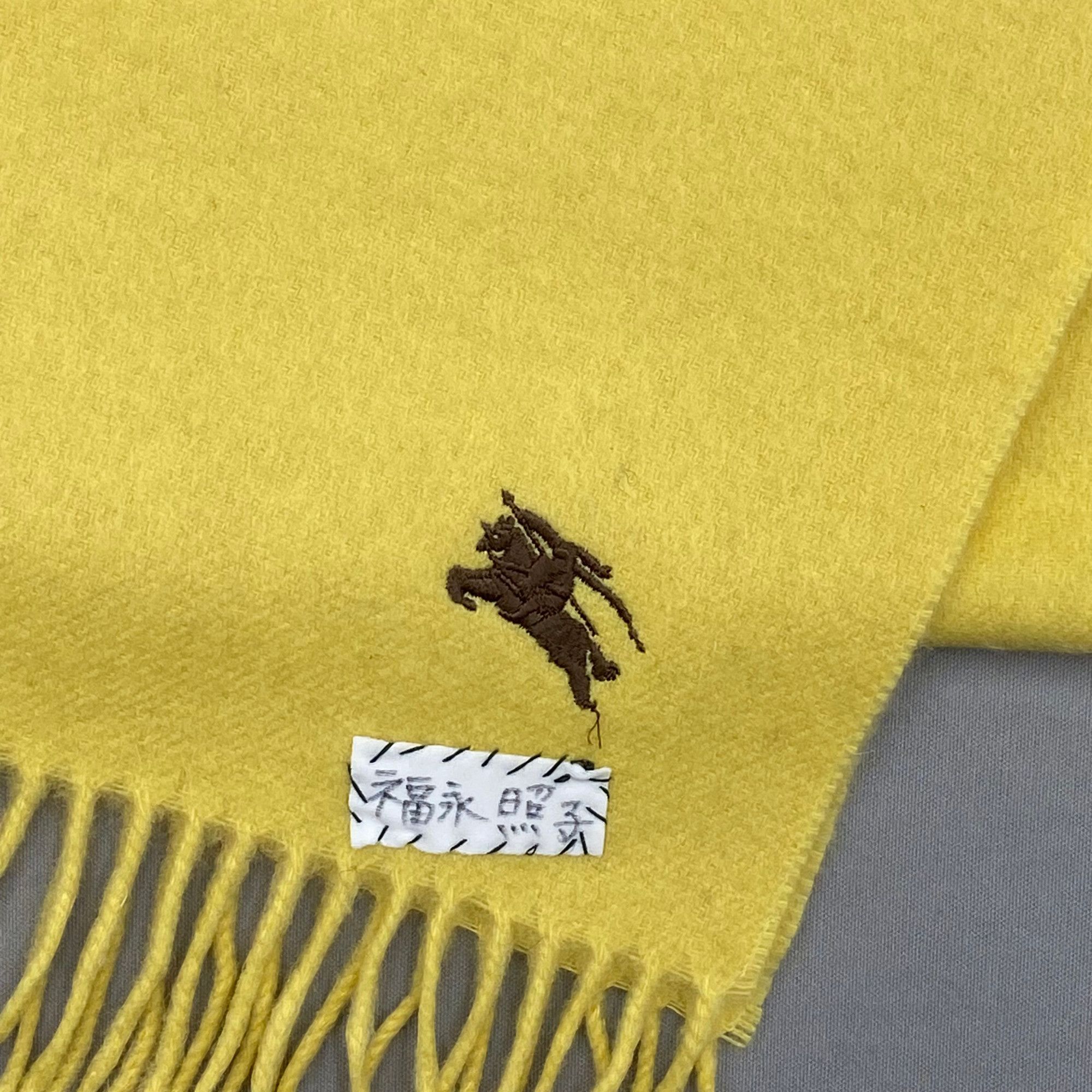Burberry Vintage Burberry Scarf Muffler Wool Cashmere Winter Scarves Size ONE SIZE - 4 Thumbnail
