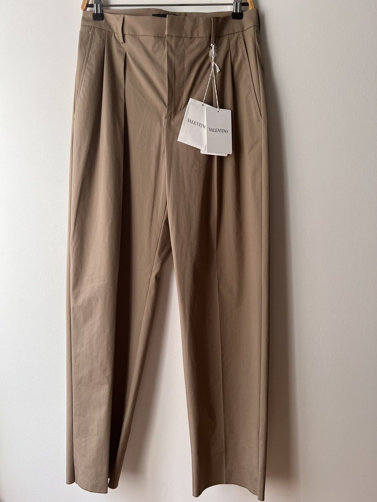 Valentino Valentino Garavani Darted Straight-leg Trousers Size US 29 - 5 Thumbnail