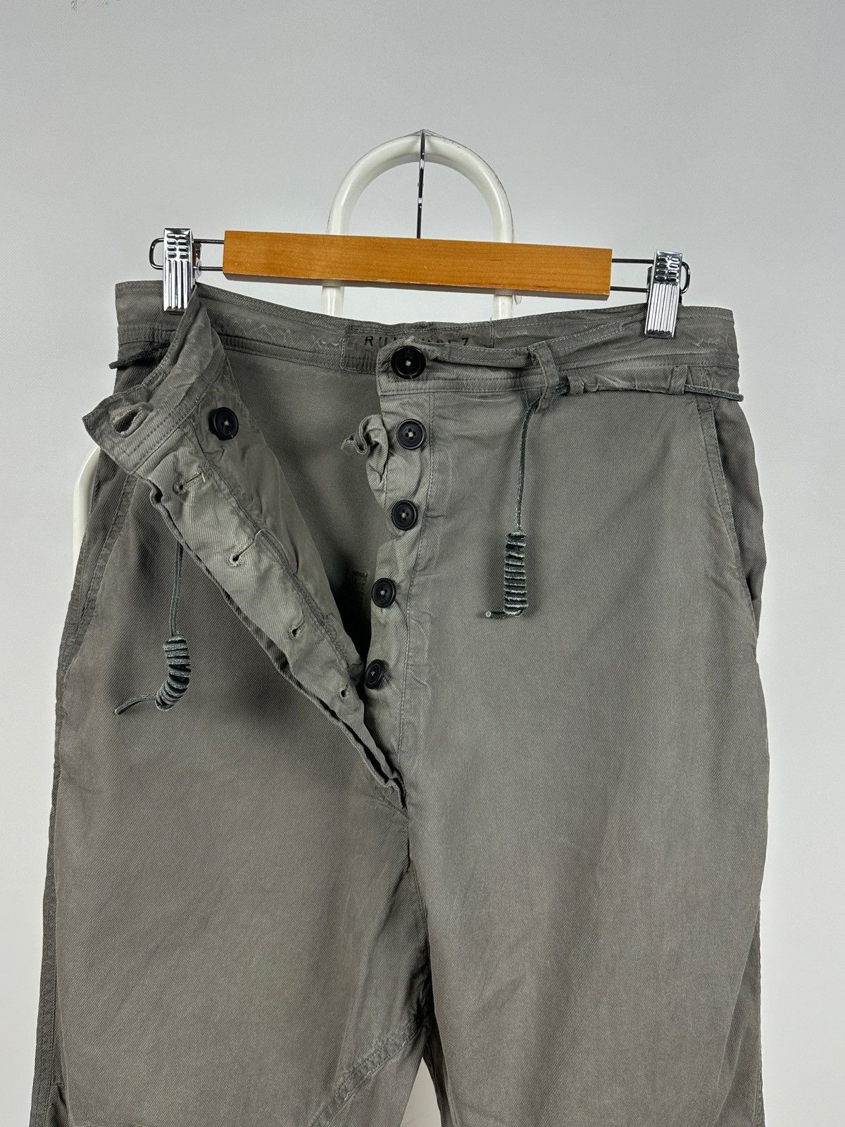 Rundholz Rundholz DIP Drop Crotch Drawstring Waist Tapered Pants Size 26" / US 2 / IT 38 - 11 Thumbnail