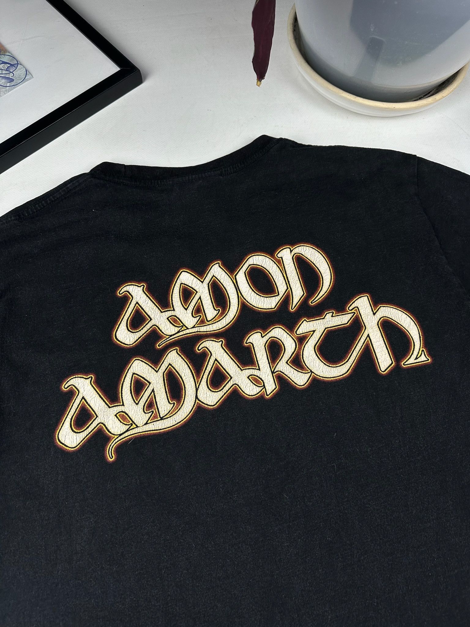 Band Tees Vintage Amon Amarth Band Death Metal Tee T-shirt Size US L / EU 52-54 / 3 - 5 Thumbnail