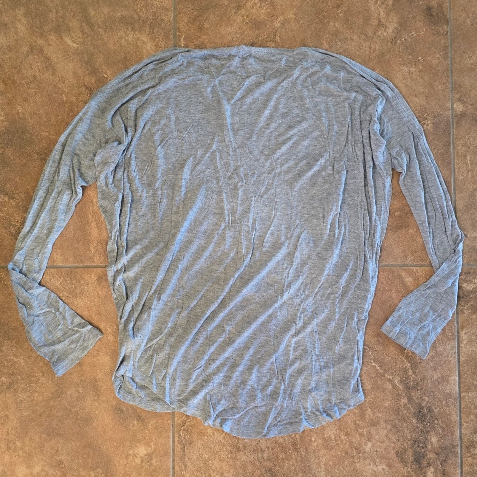 Other Light Grey | M.FREDRIC | Long Sleeve Size L / US 10 / IT 46 - 2 Thumbnail