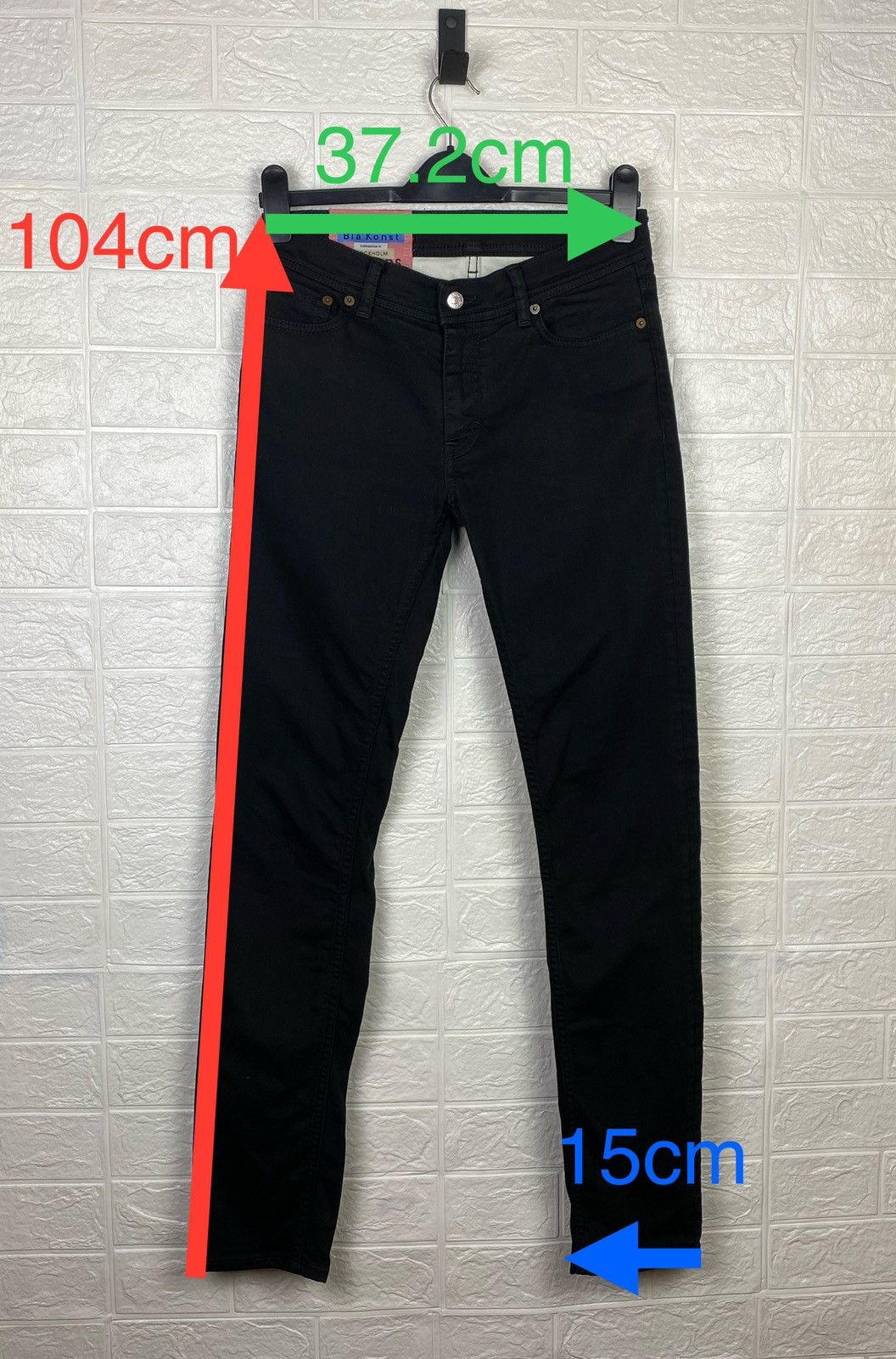 Acne Studios Acne Studios Men’s Bla Konst Stockholm Floragatan 13 North Size US 29 - 2 Thumbnail