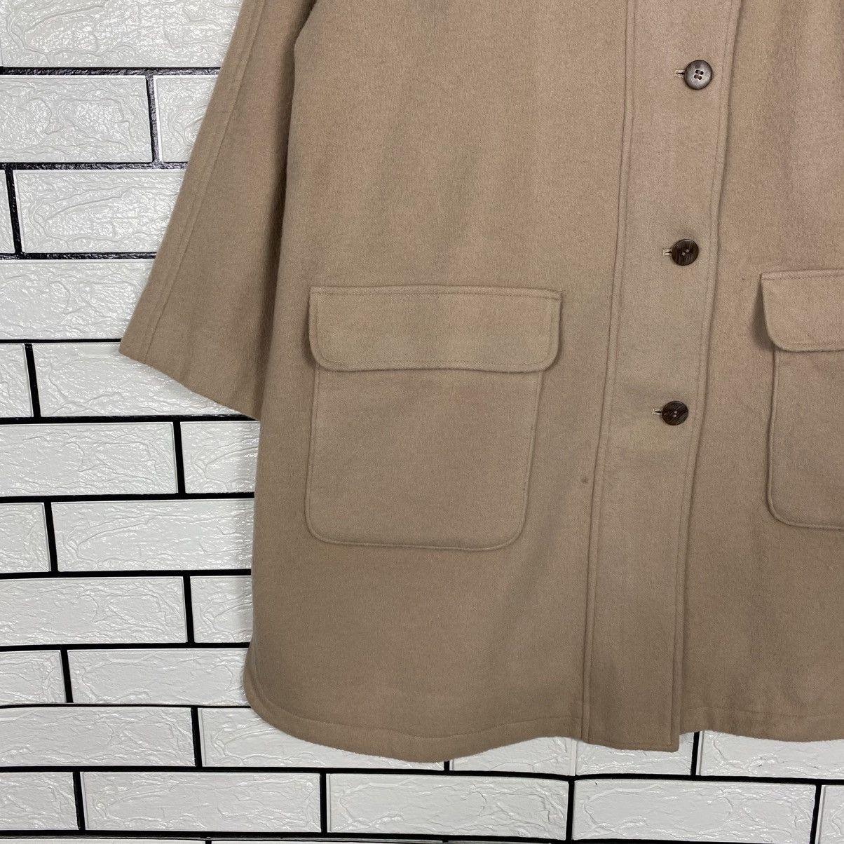 Issey Miyake 📌Vintage Long Jacket Wool Simple Life Japan Made Size US M / EU 48-50 / 2 - 5 Thumbnail