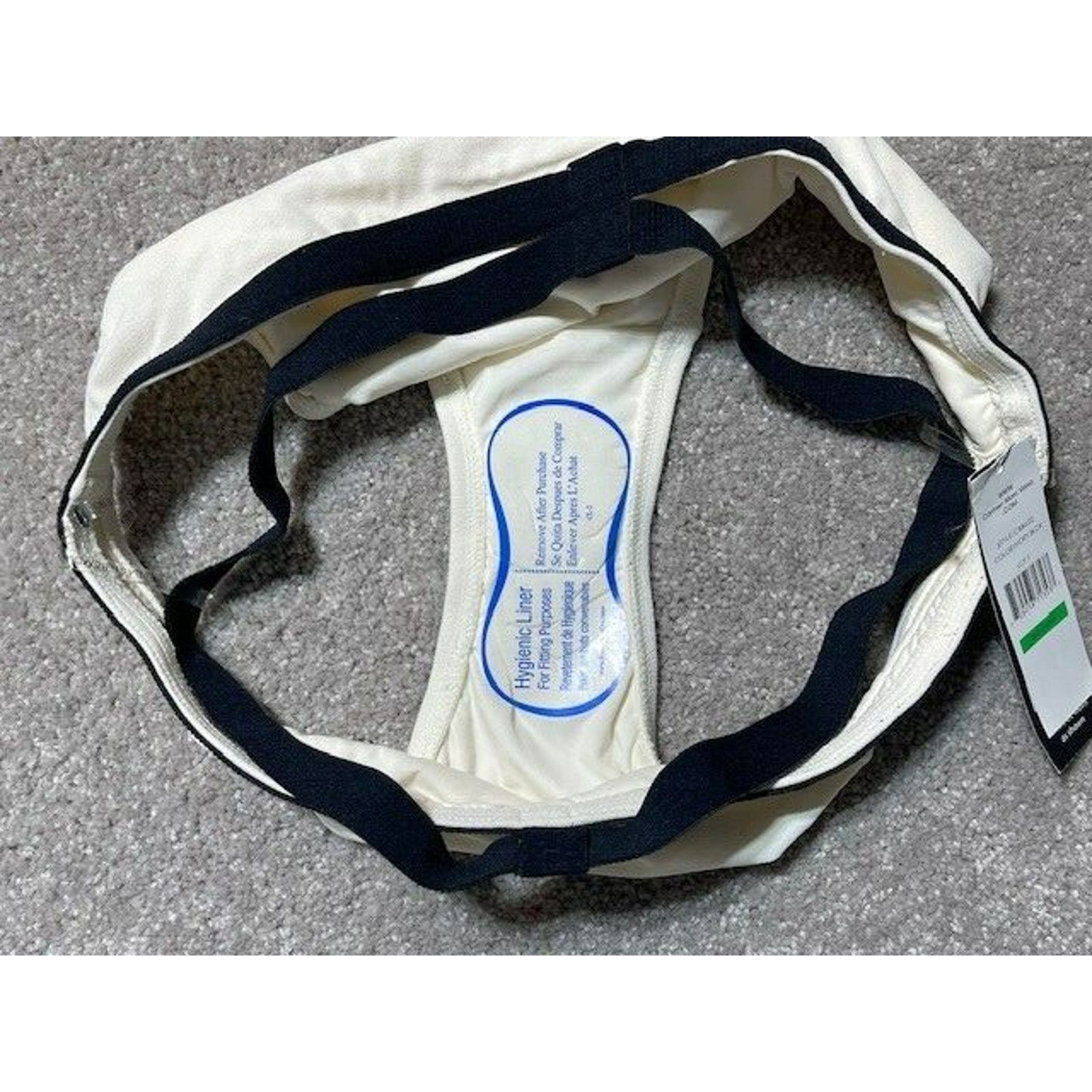 Other Carmen Marc Valvo Swim Bikini Bottom L Stretch Pool Ivory Size L / US 10 / IT 46 - 3 Thumbnail