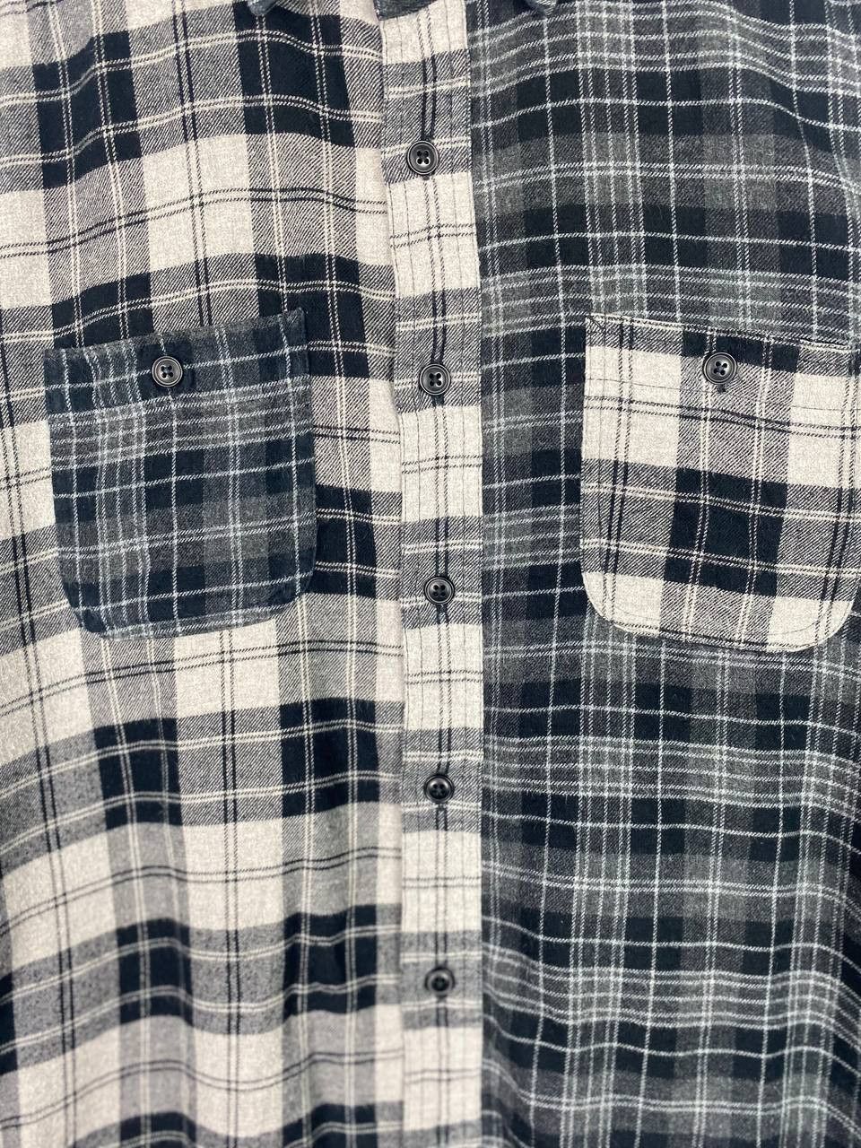 Flannel uniqlo japanese brand patchworks flannel shirt nice design Size US L / EU 52-54 / 3 - 3 Thumbnail