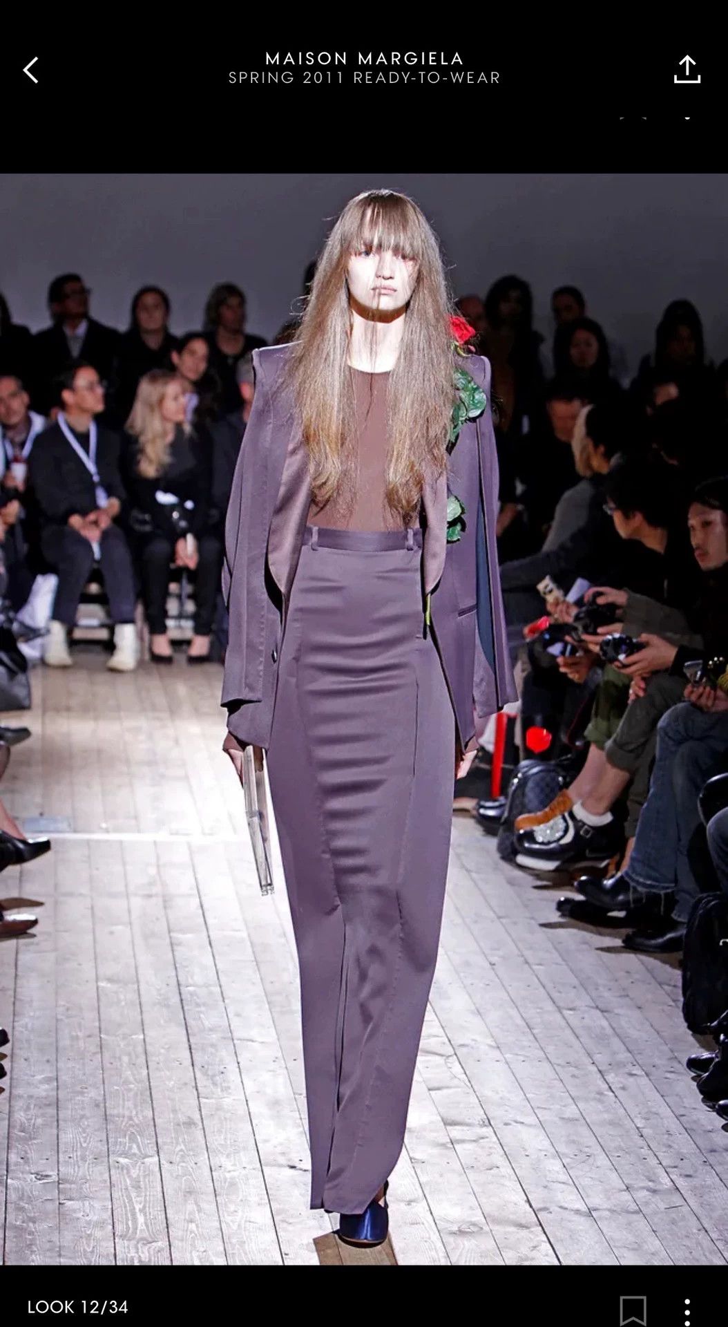 Maison Margiela MMM 11SS Satin Padded Shoulder Slit Cuffs Shawl Coat 40 Size S / US 4 / IT 40 - 2 Thumbnail