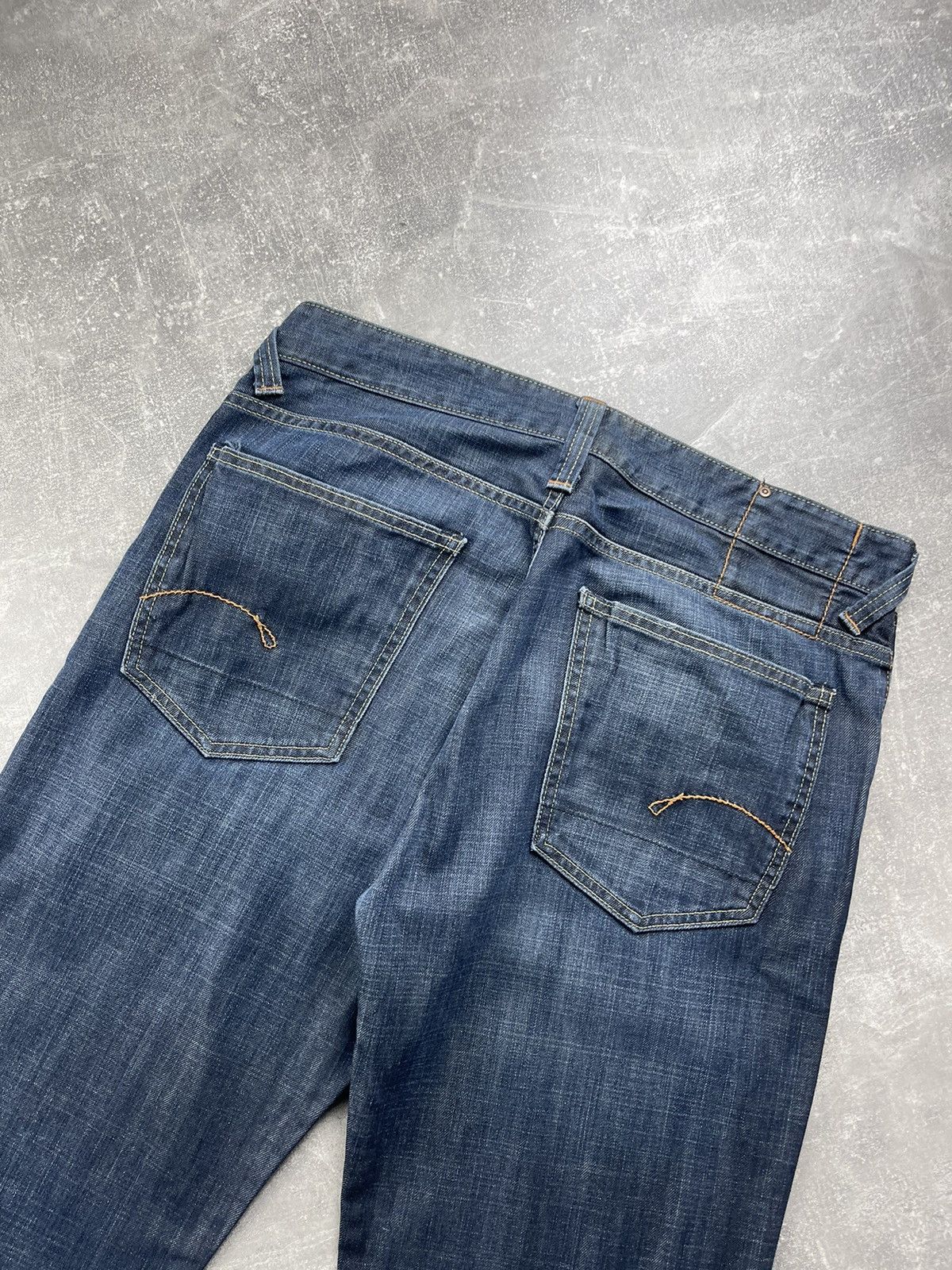 G-Star G Star Raw Core Regular Blue Denim Jeans Made in India Size US 34 / EU 50 - 5 Thumbnail