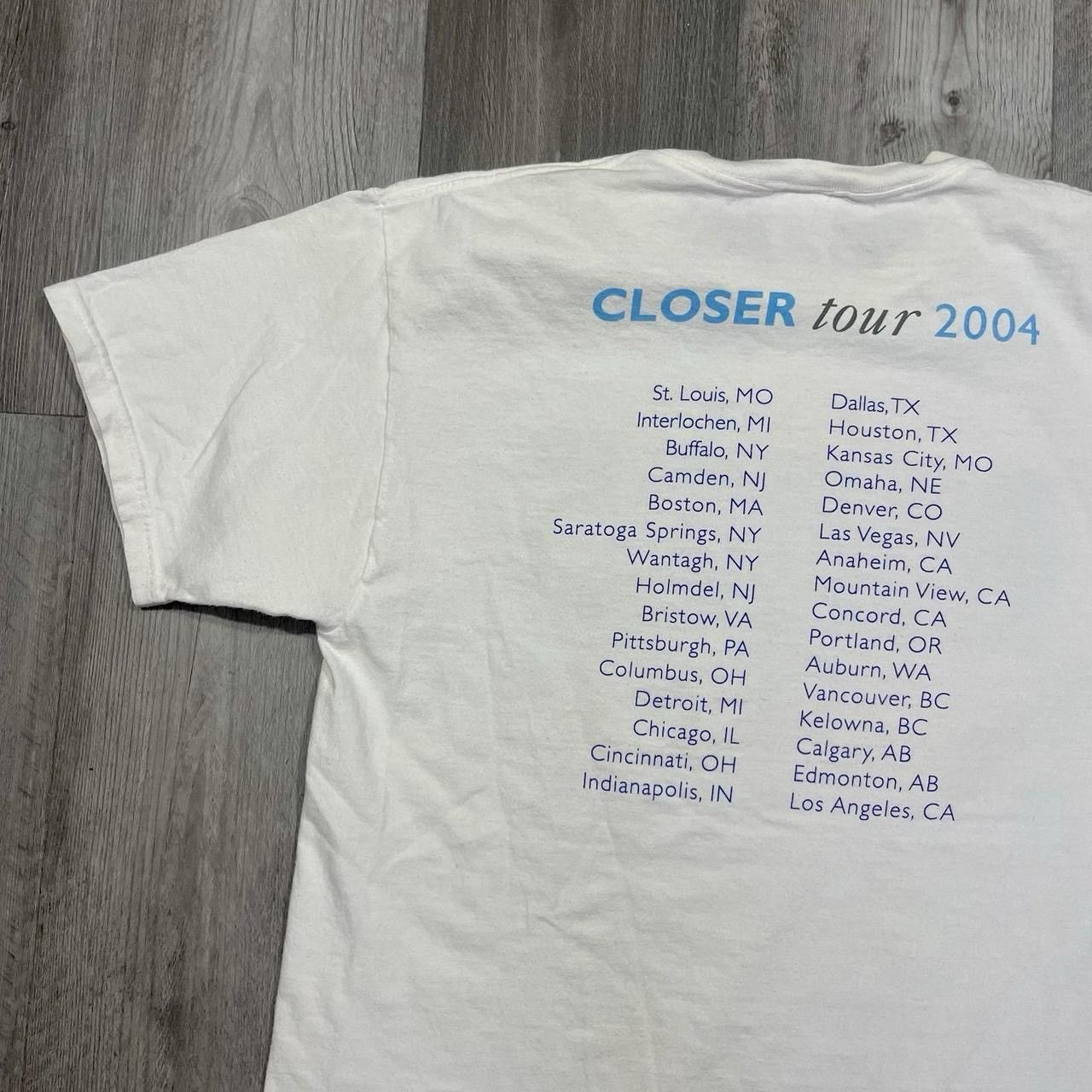 Band Tees × Vintage Vintage 2004 Josh Groban Closer Tour T-Shirt Size US L / EU 52-54 / 3 - 2 Thumbnail