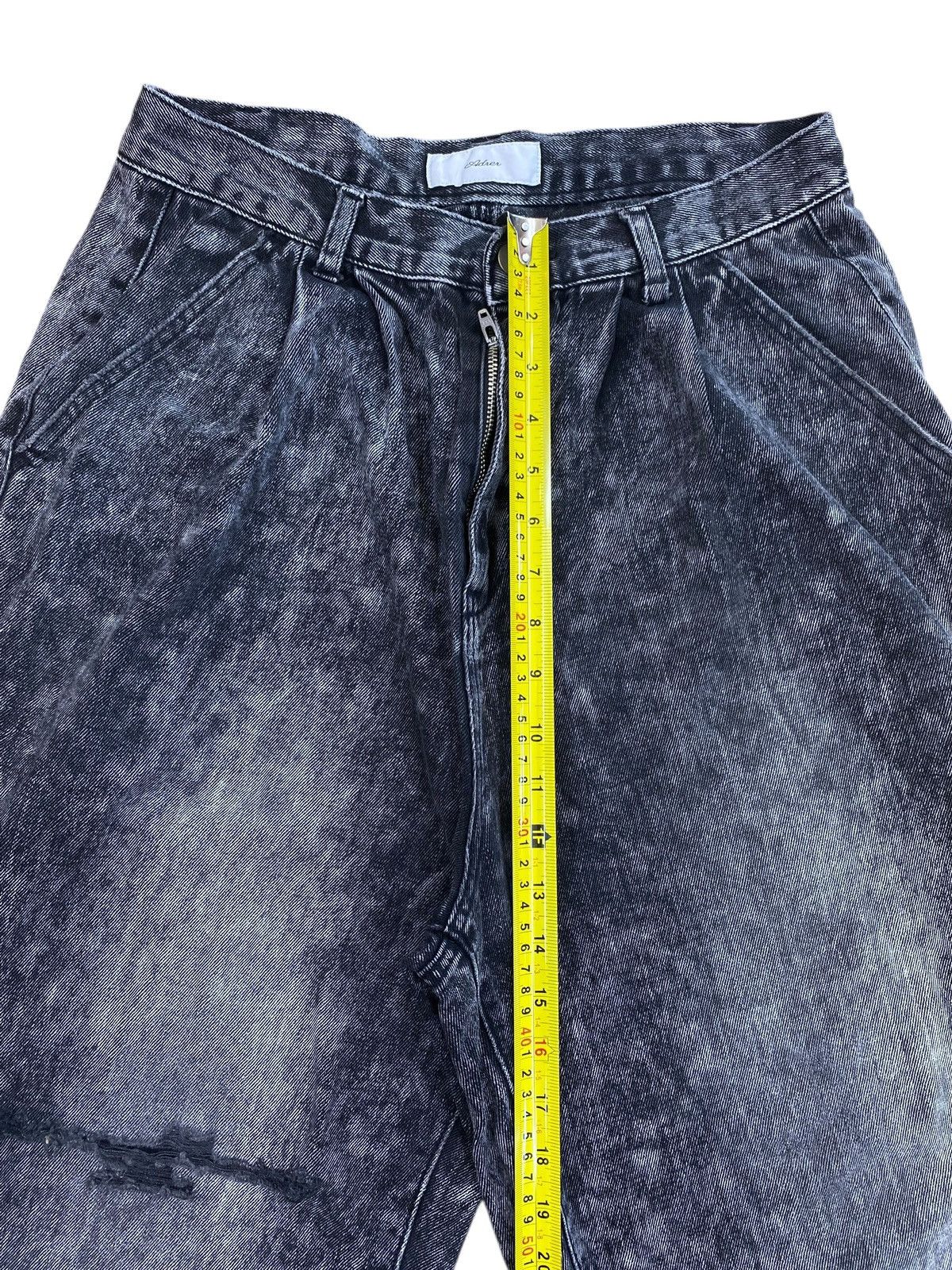 Japanese Brand Japanese Brand Acid Black Wash Style Baggy Jeans Size US 28 / EU 44 - 10 Thumbnail