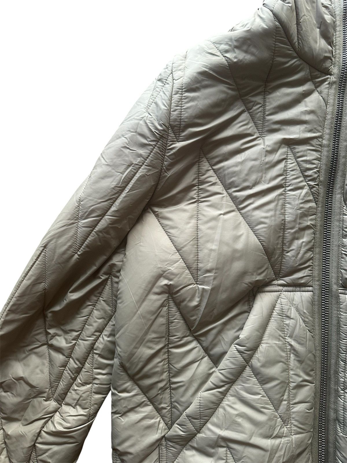 Rick Owens × Rick Owens Drkshdw Rick Owens Drkshdw Nylon Gimp Jacket in Pale Green Size US L / EU 52-54 / 3 - 4 Thumbnail