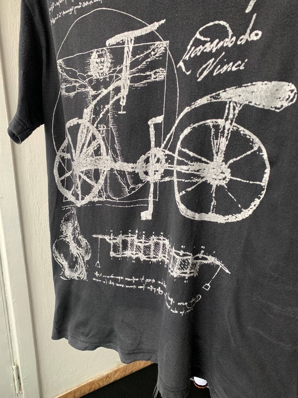 Unsound Rags × Vintage Leonardo Da Vinci vintage bicycle t shirt art italy Size US M / EU 48-50 / 2 - 2 Thumbnail