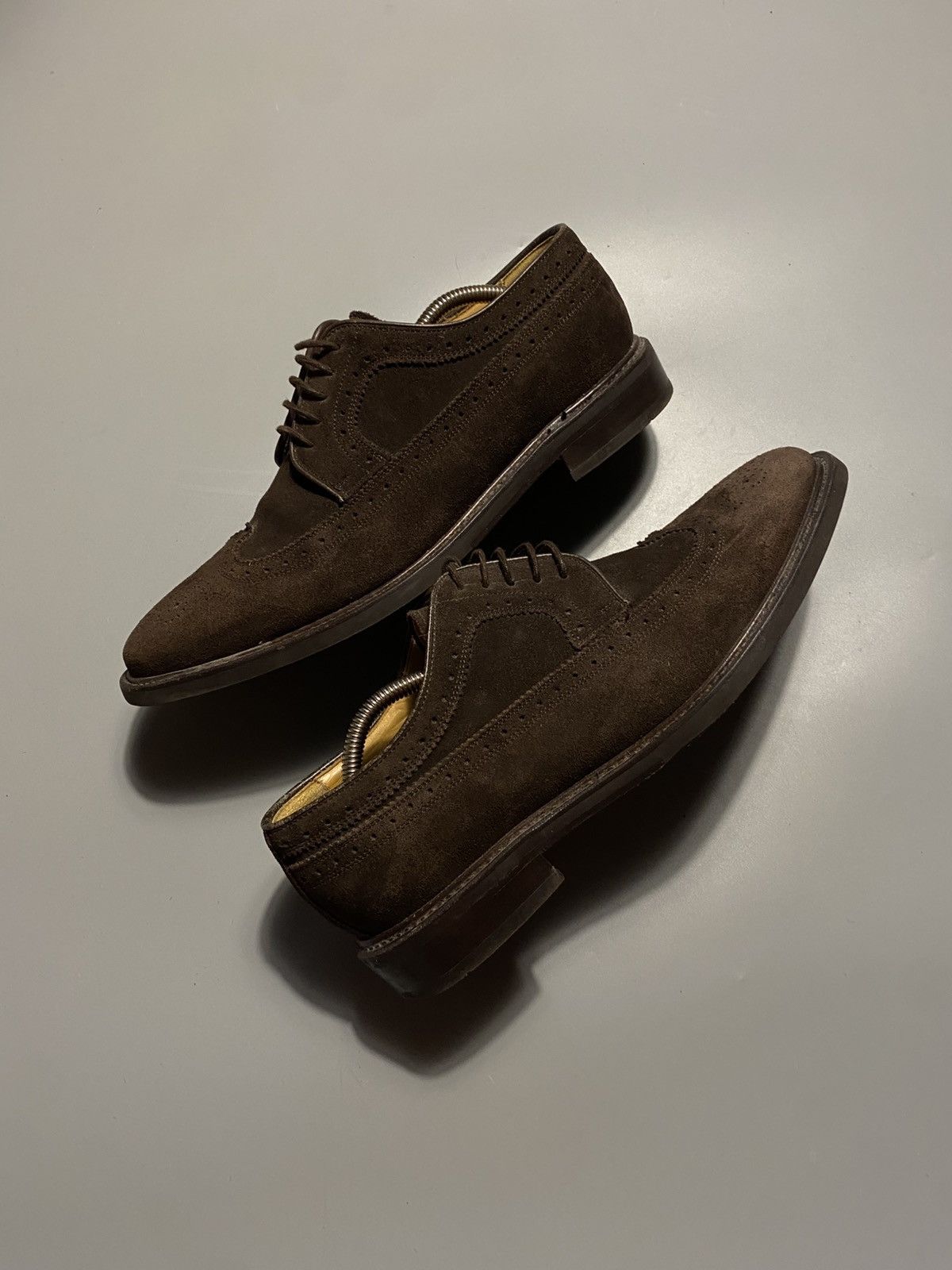 Sebago Sebago dark brown suede brogues shoes Size US 9 / EU 42 - 2 Thumbnail