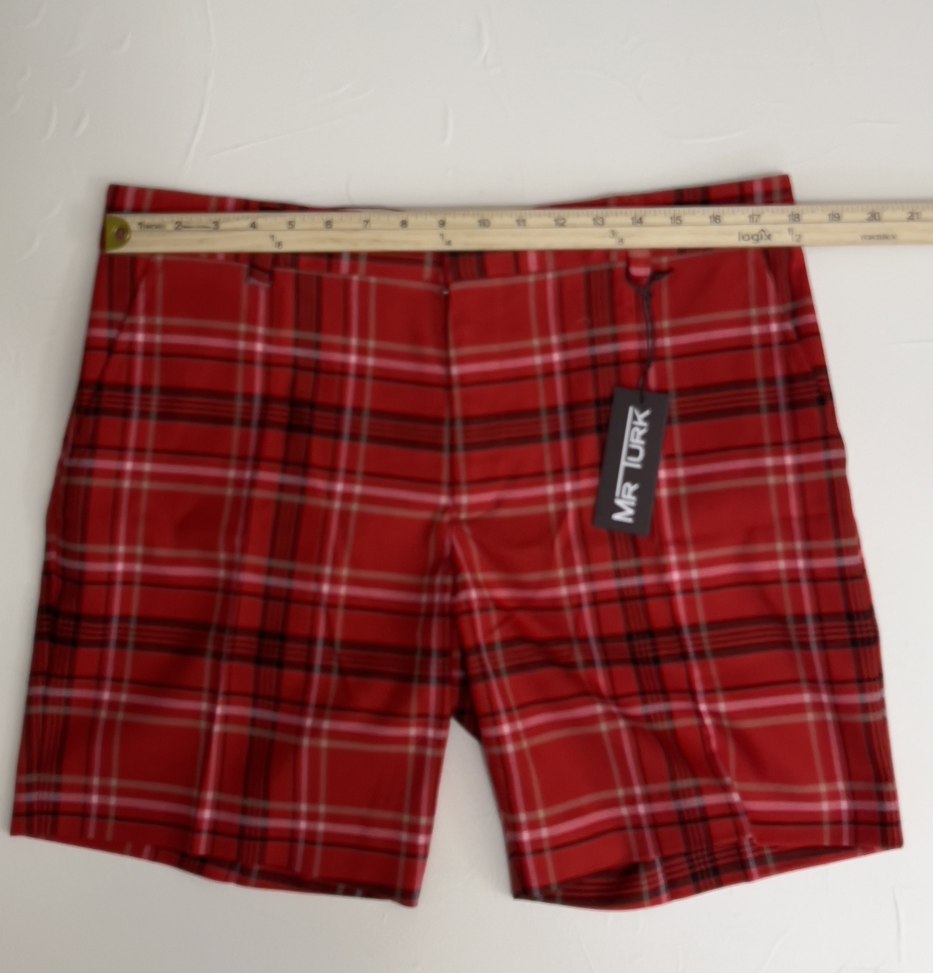 Mr Turk MR TURK Lawrence Plaid Shorts Size US 34 / EU 50 - 3 Thumbnail