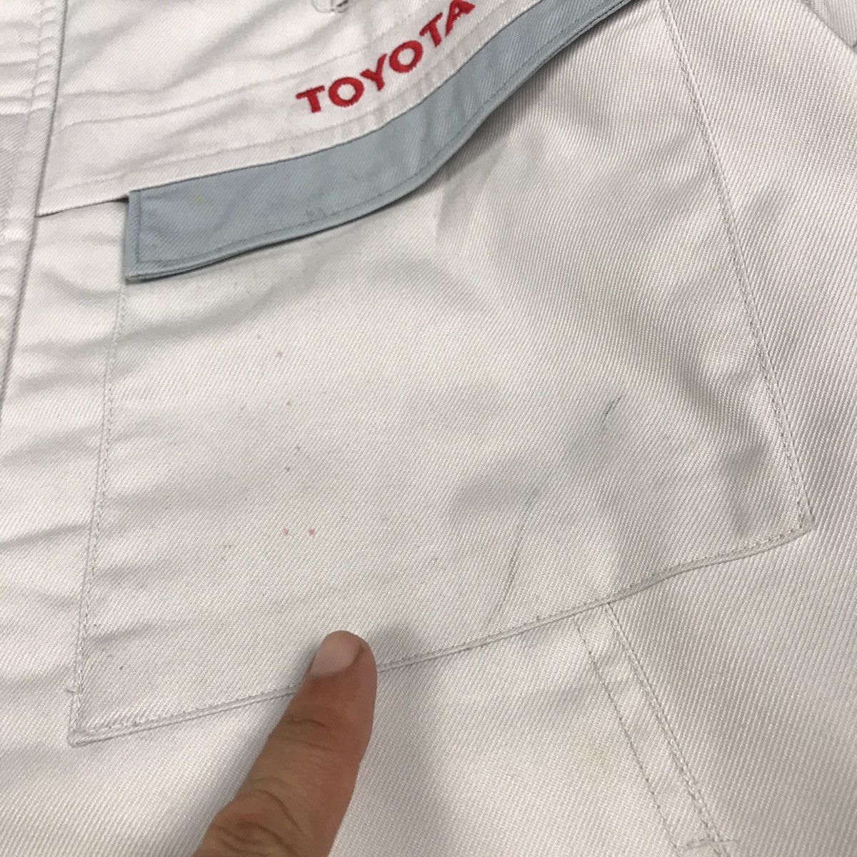 Japanese Brand × Sports Specialties TOYOTA UNIFORM JAPAN RACING COTTON ZIPPER JACKET Size US M / EU 48-50 / 2 - 5 Thumbnail
