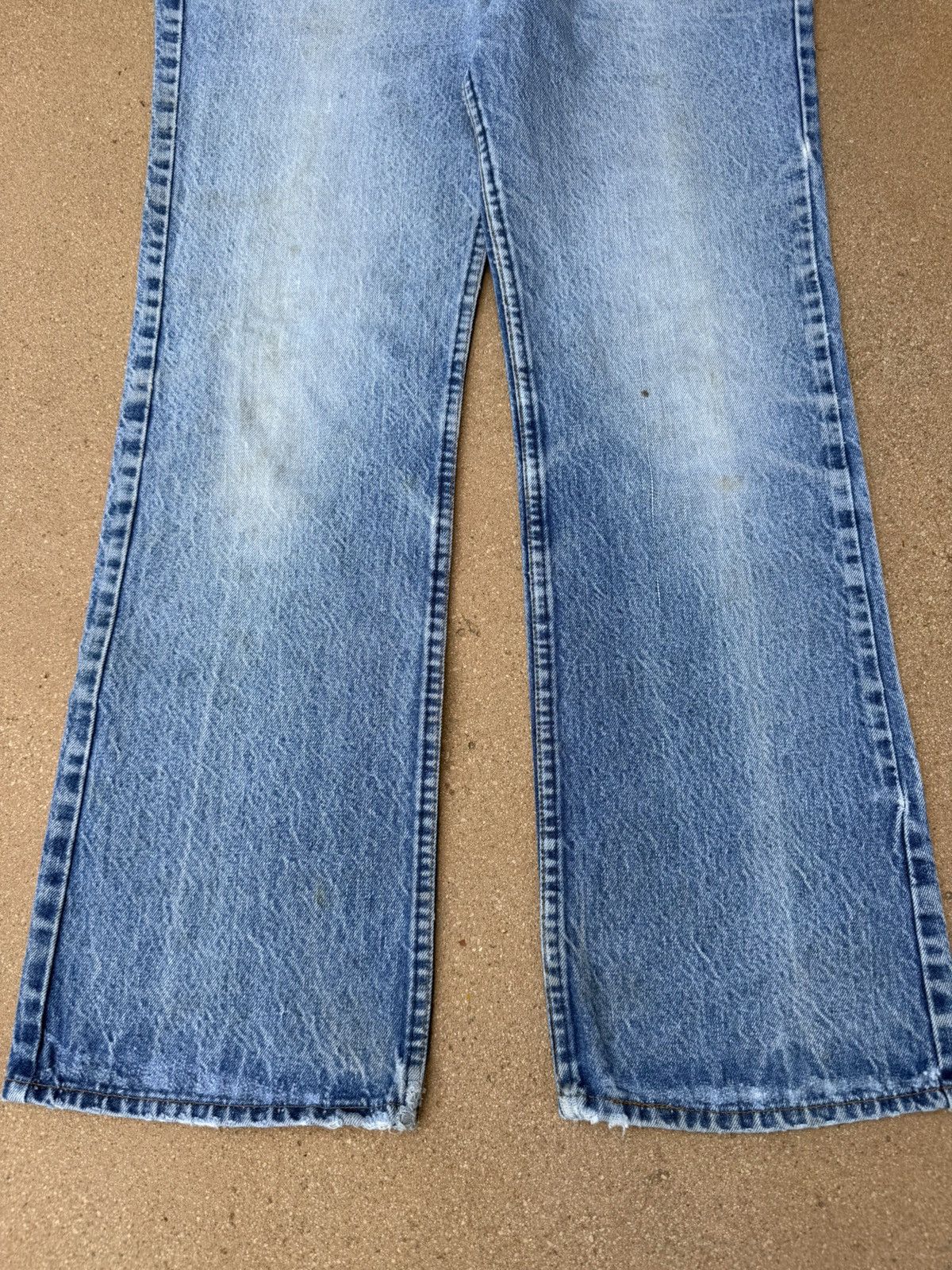 Levi's Vtg 80’s Levi’s 517 Red Tab Bootcut Flare Denim Jeans 33x29 Size US 33 - 3 Thumbnail