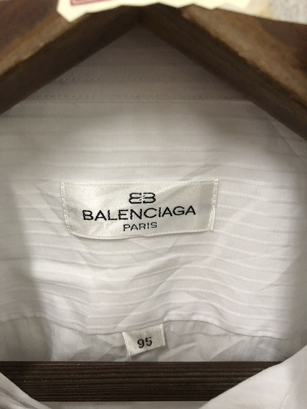 Balenciaga BALENCIAGA LINEN WHITE BUTTON UP Size US L / EU 52-54 / 3 - 2 Thumbnail