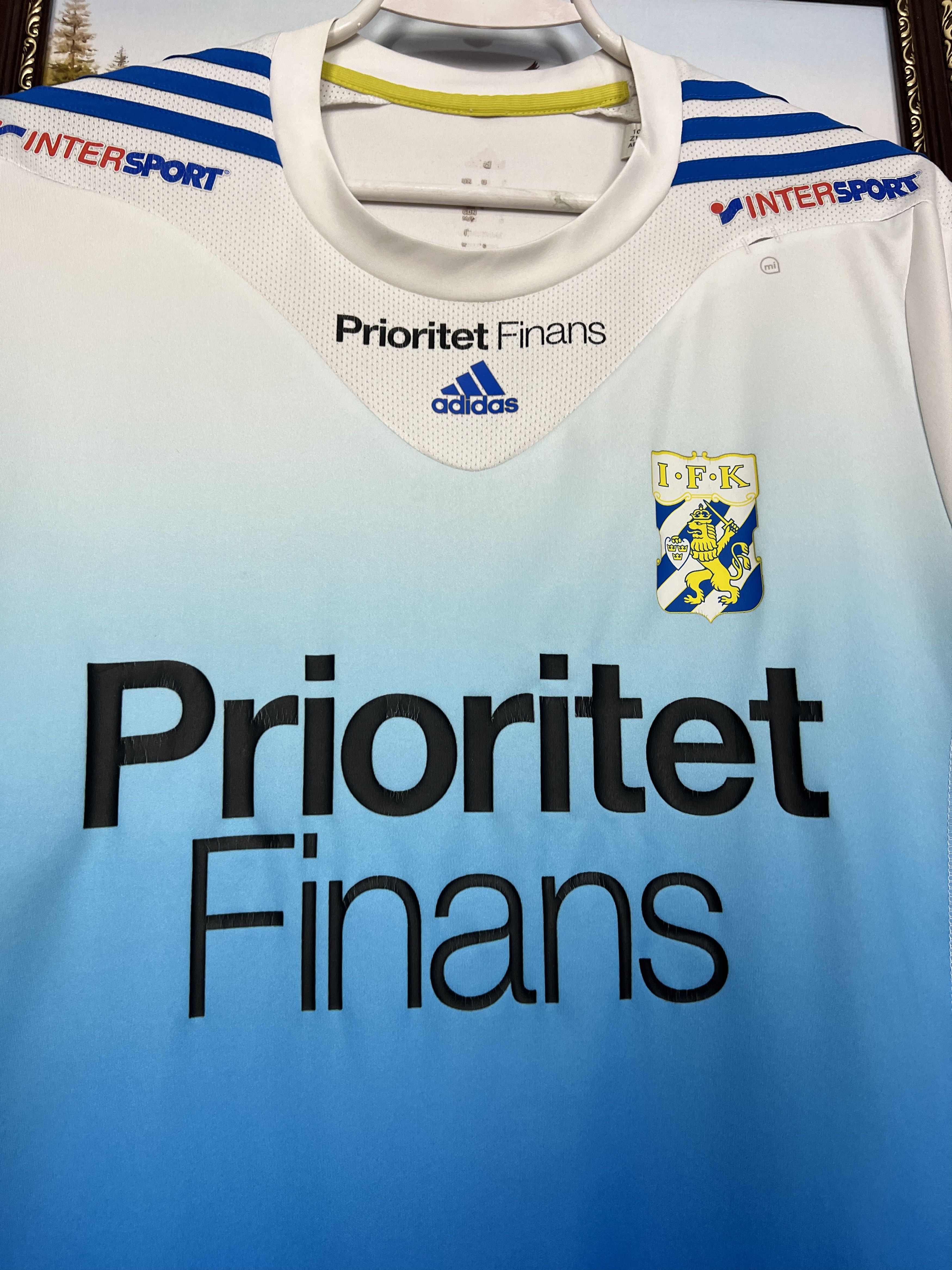 Adidas Adidas Goteborg Football Player Issue Football Shirt Jersey Size US M / EU 48-50 / 2 - 3 Thumbnail