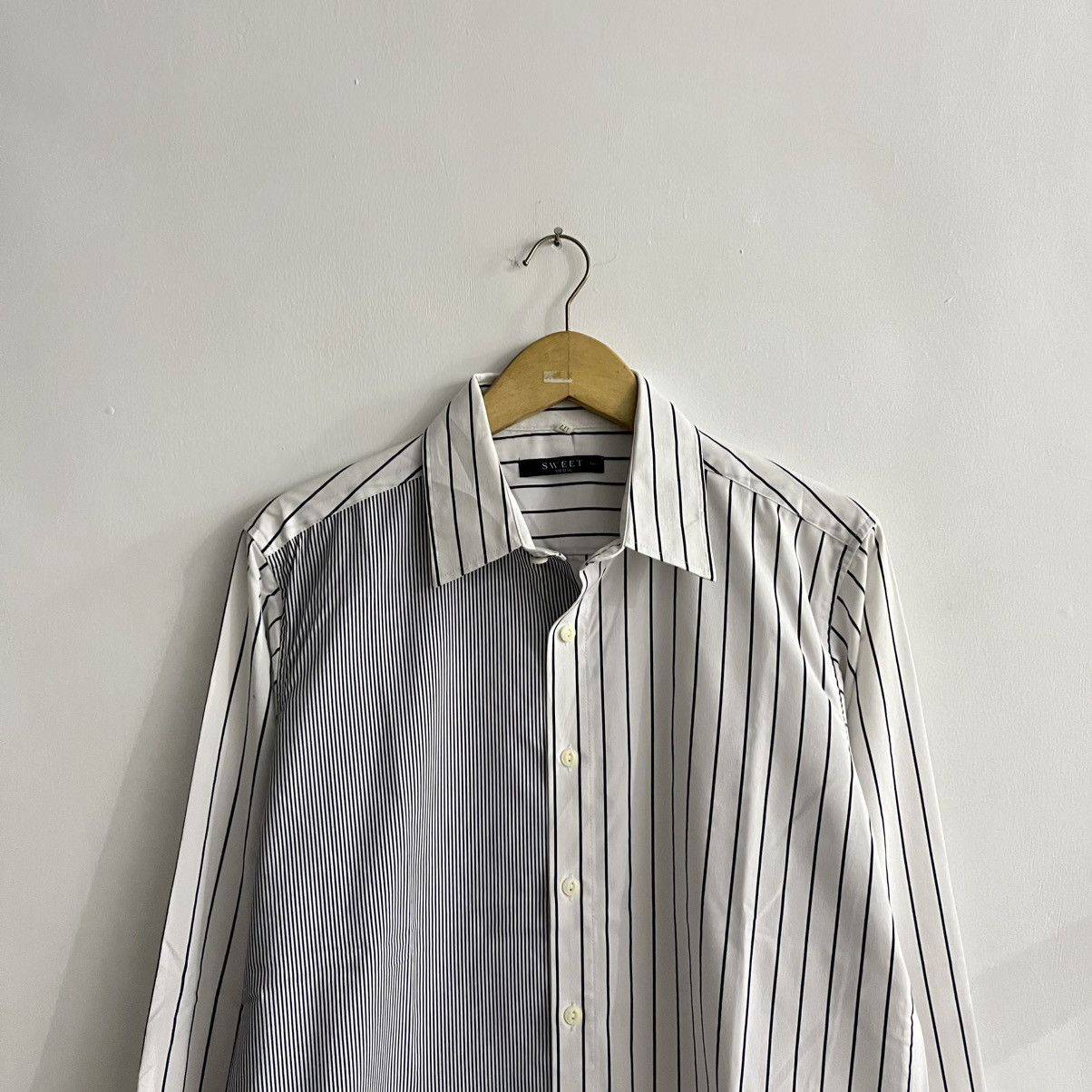 Japanese Brand Sweet - Striped Iconic Longsleeve Shirt Size US M / EU 48-50 / 2 - 2 Thumbnail