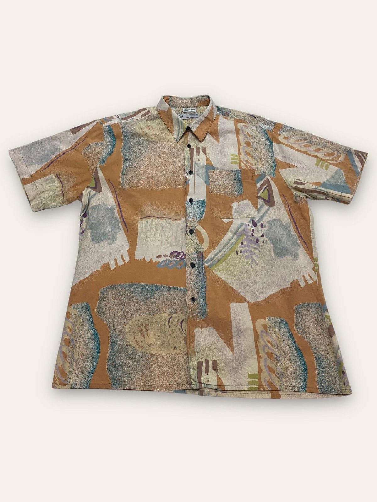 Hysteric Glamour 90s Vintage C&A Insane Beautiful Print Button Up Size US XXL / EU 58 / 5 - 1 Thumbnail