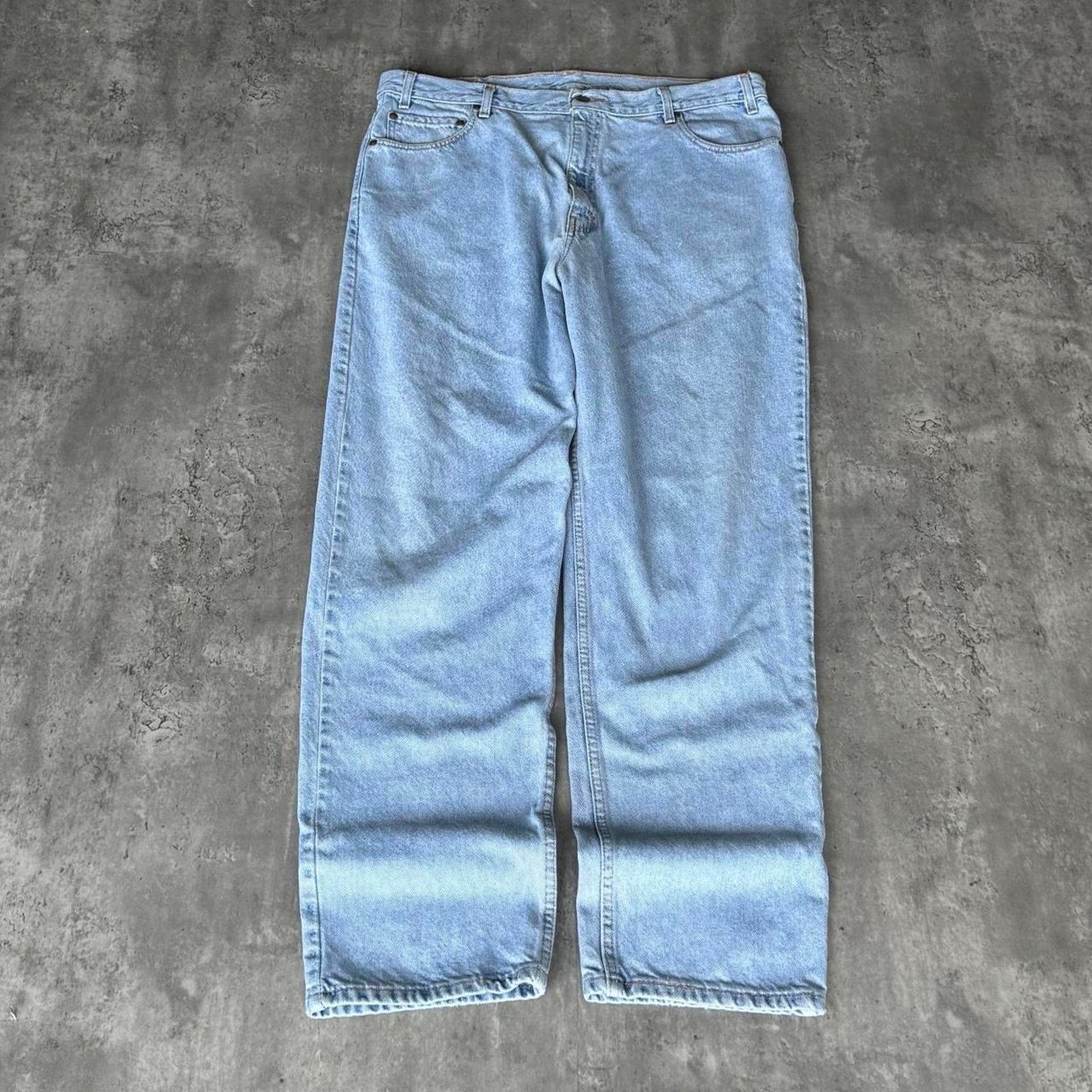 Levi's × Levi's Vintage Clothing × Vintage Vintage Levi’s 540 Relaxed Fit Baggy Light Wash Skater Jeans Size US 39 - 2 Thumbnail