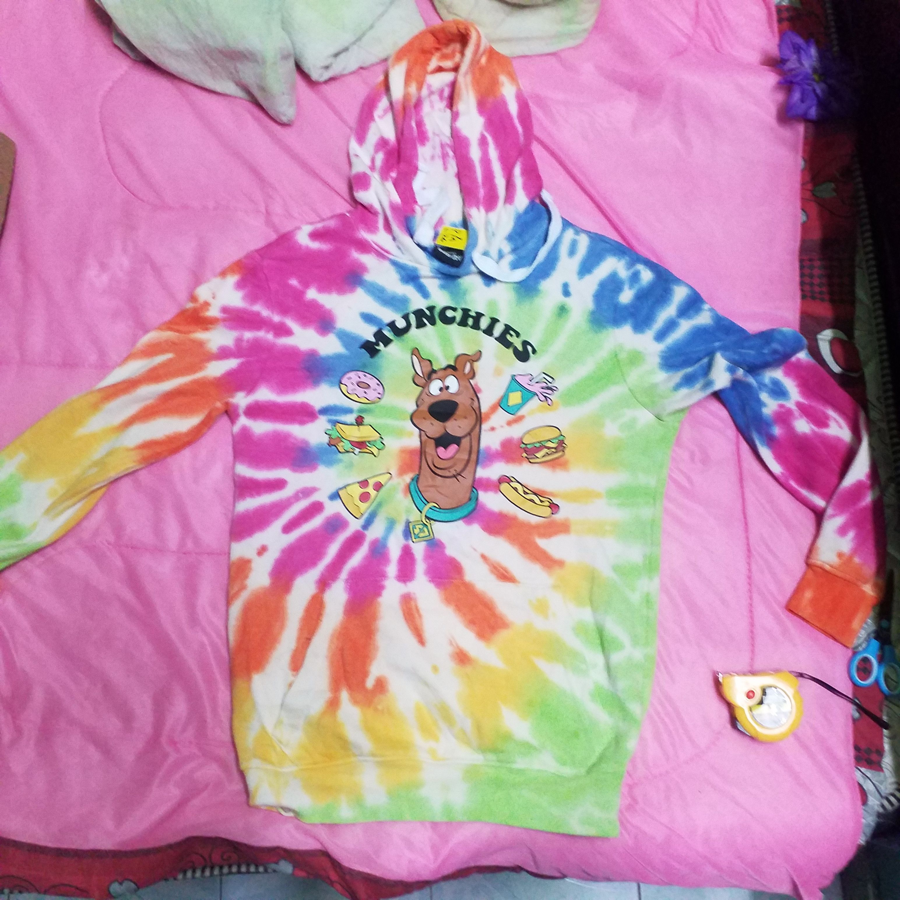 Cartoon Network scooby doo tie dye hoodie Grailed
