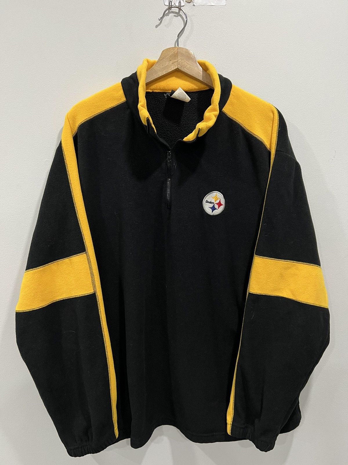 Vintage Vintage Pittsburgh Steelers Fleece Sweater Size US XL / EU 56 / 4 - 1 Thumbnail