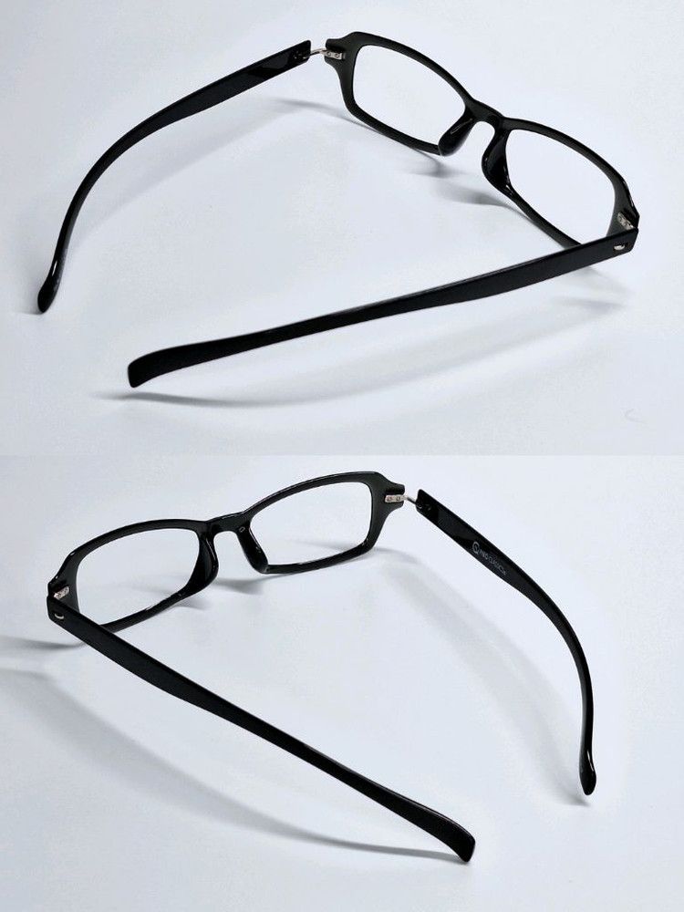 Other neo classics GLR-01-1 Slim Black Square Glasses Frame Size ONE SIZE - 6 Thumbnail