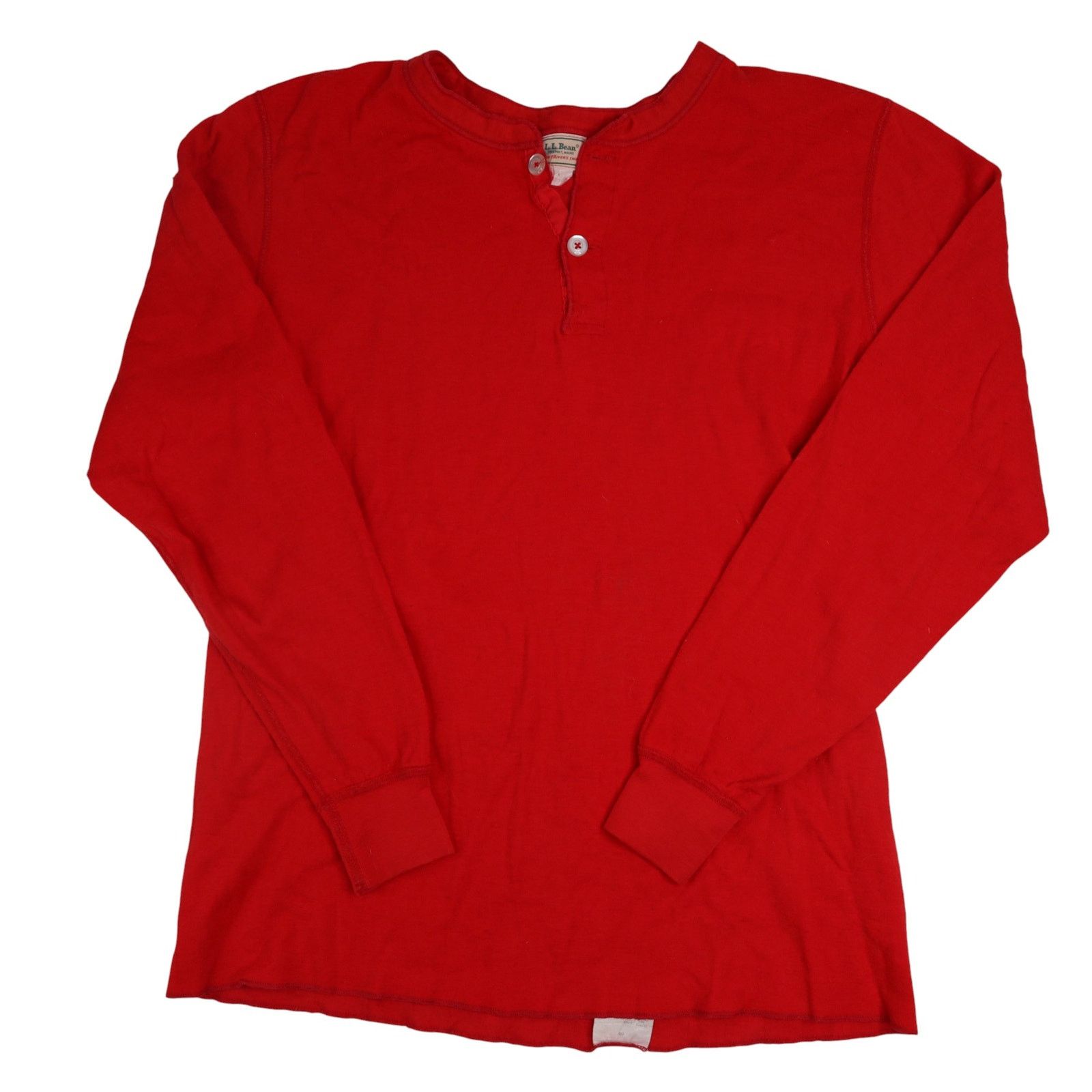 L.L. Bean × Vintage Vintage L.L.Bean Henley Under Shirt Size US L / EU 52-54 / 3 - 1 Thumbnail