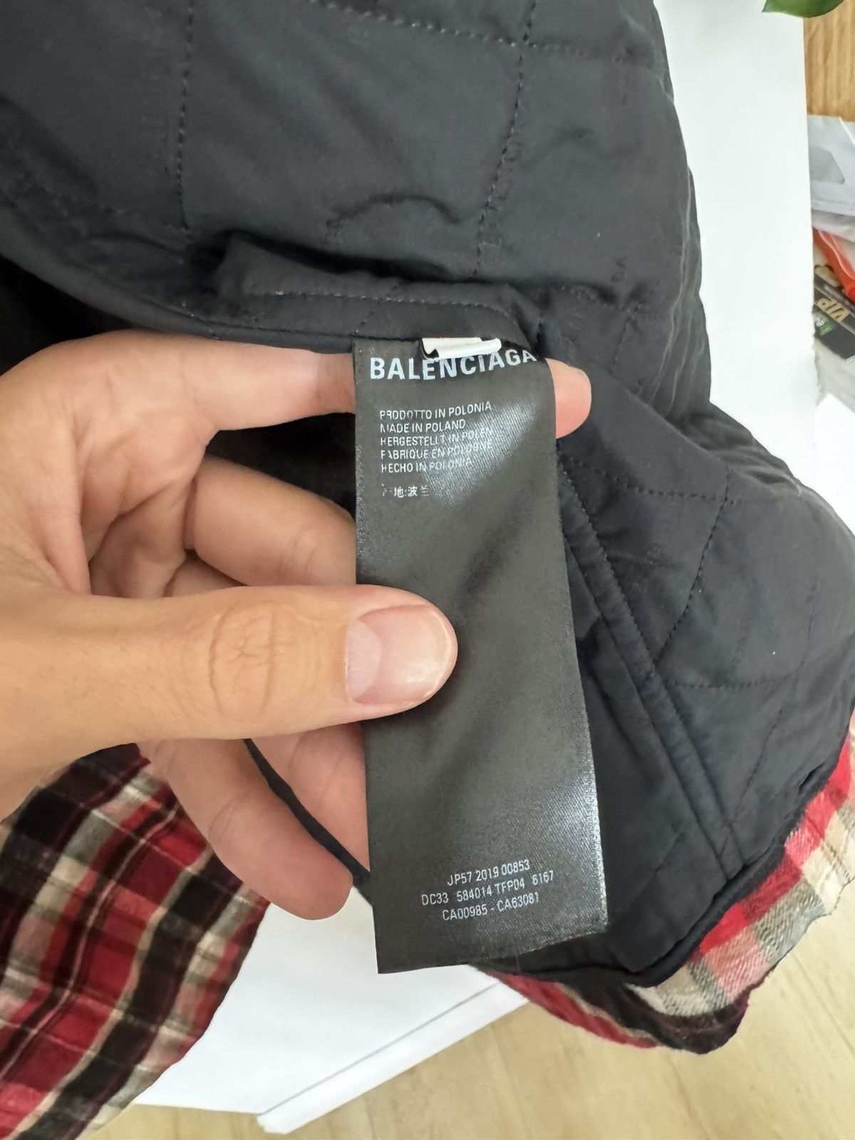 Balenciaga Padded Flannel Size US L / EU 52-54 / 3 - 3 Thumbnail