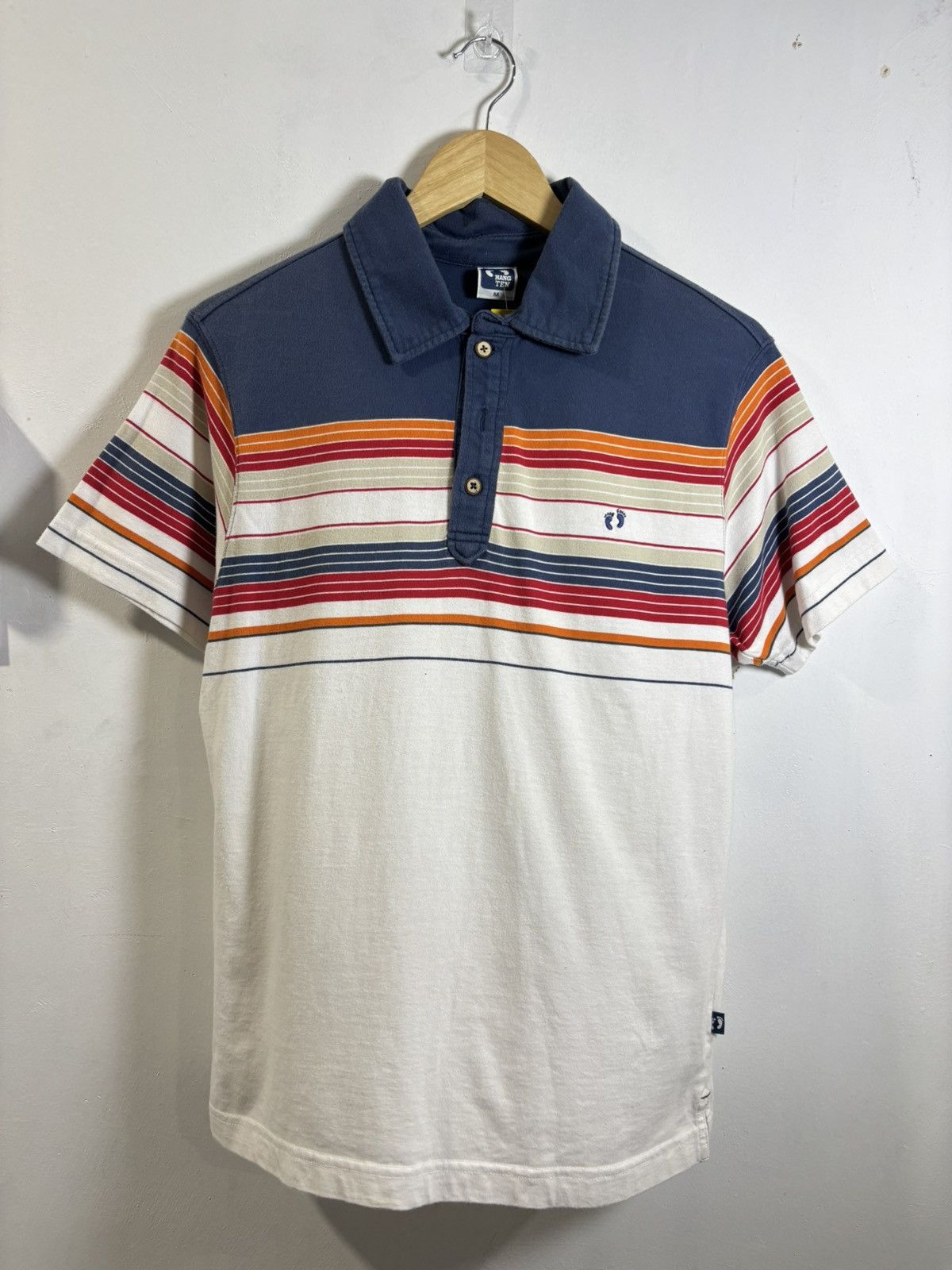 Hang Ten × Vintage Vintage 90’s Hang Ten Polo Shirt Size US M / EU 48-50 / 2 - 1 Thumbnail