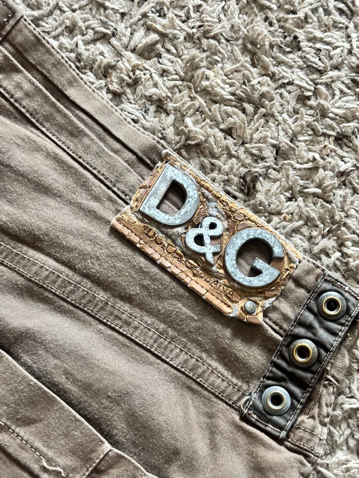 Dolce & Gabbana Ss03 brown dolce & gabbana cargo pants Size US 40 / EU 56 - 9 Thumbnail