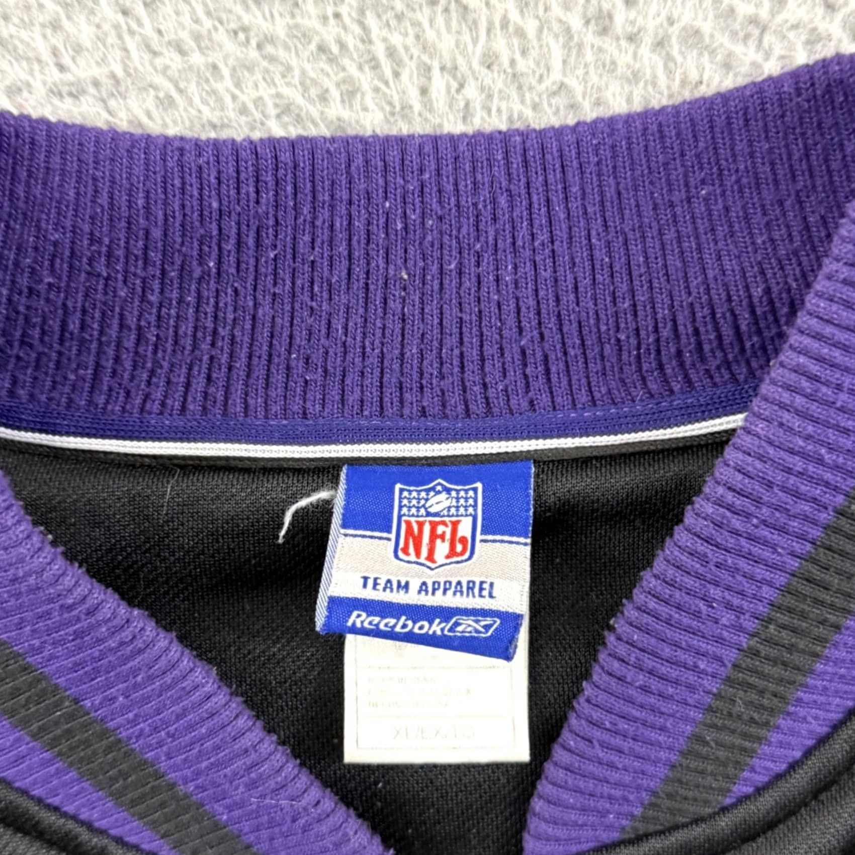 Reebok VINTAGE Reebok Baltimore Ravens Jacket Mens XL Black NFL Football Sport Zip Y2K Size US XL / EU 56 / 4 - 7 Thumbnail
