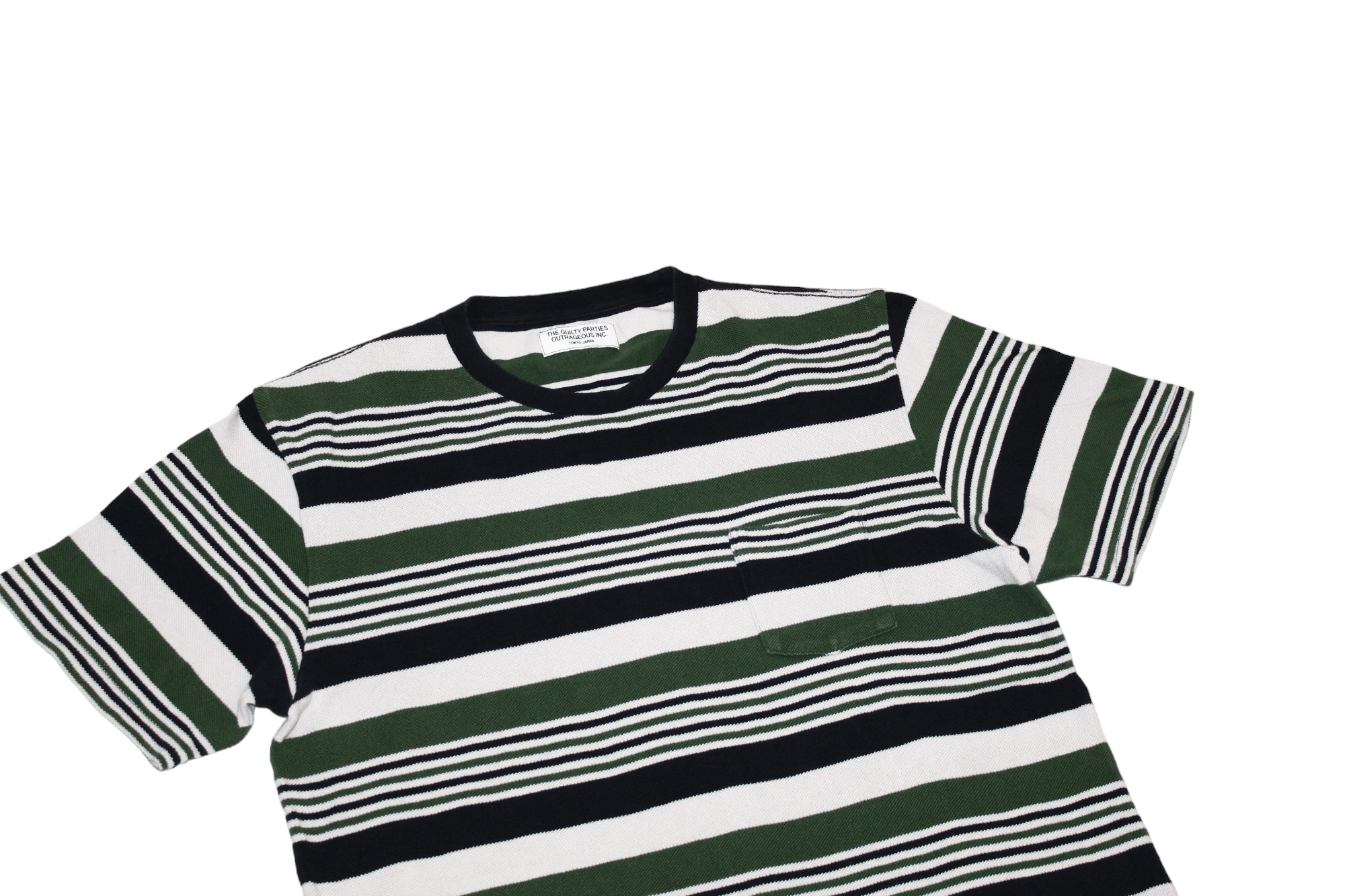 Wacko Maria Wacko Maria Guilty Parties Paradise Tokyo Striped T-shirt Size US M / EU 48-50 / 2 - 2 Thumbnail