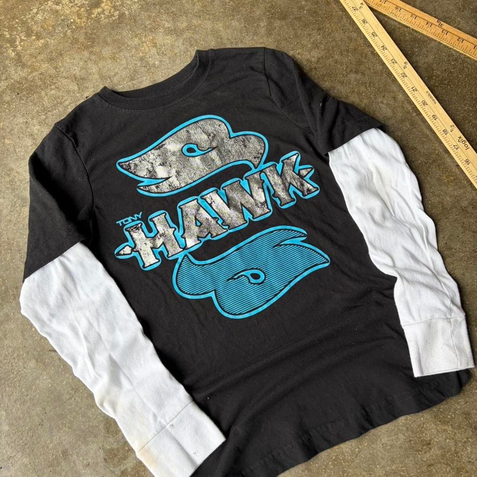 Tony Hawk 2000s tony hawk layered thermal Size US XS / EU 42 / 0 - 2 Thumbnail