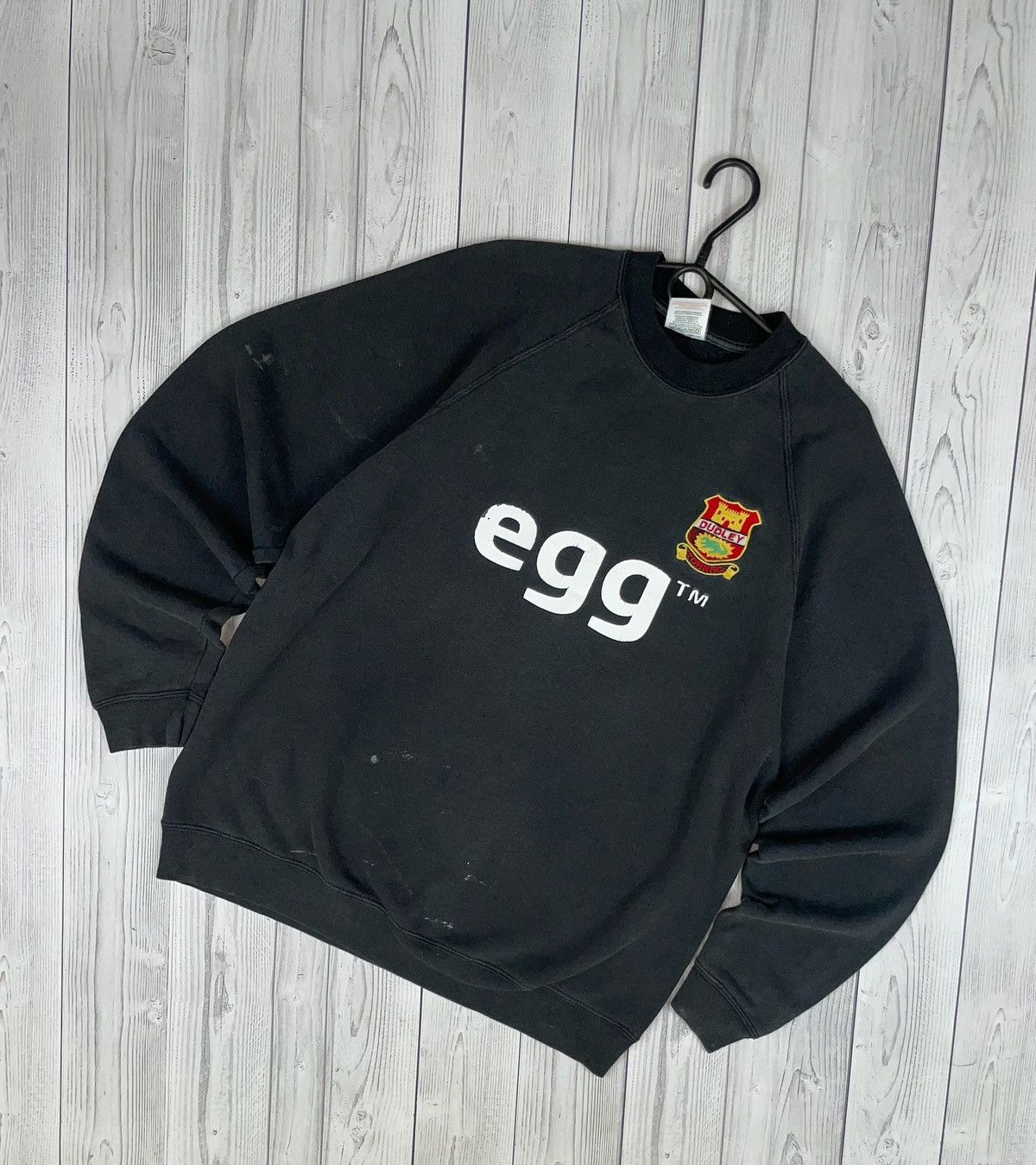 Vintage Vintage Dudley Town F.C. soccer hoodie size XL logo rare Size US XL / EU 56 / 4 - 1 Thumbnail