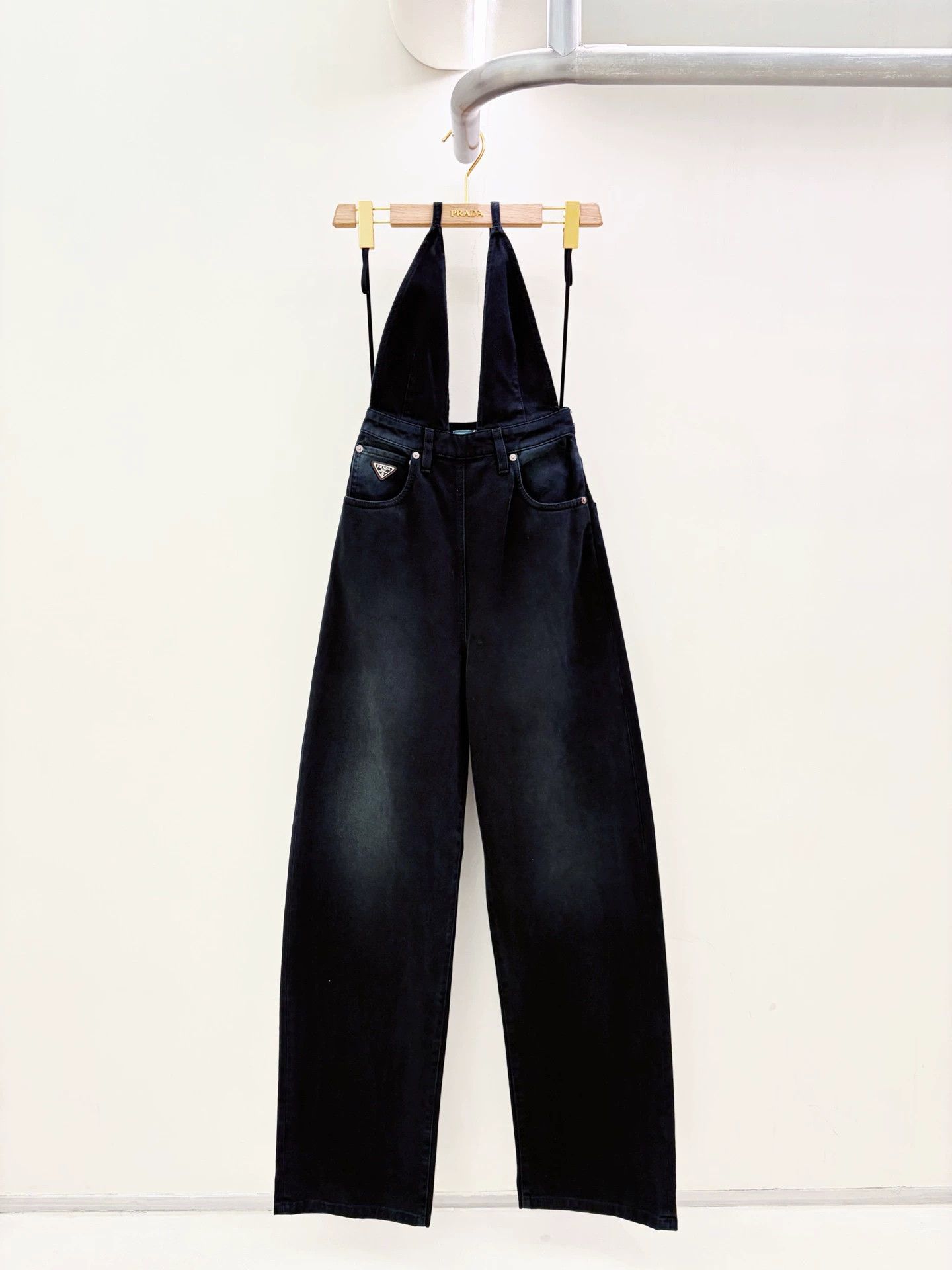 Prada Prada 99 New Black Cami Pants 36 Size 25" / US 0 / IT 36 - 1 Thumbnail