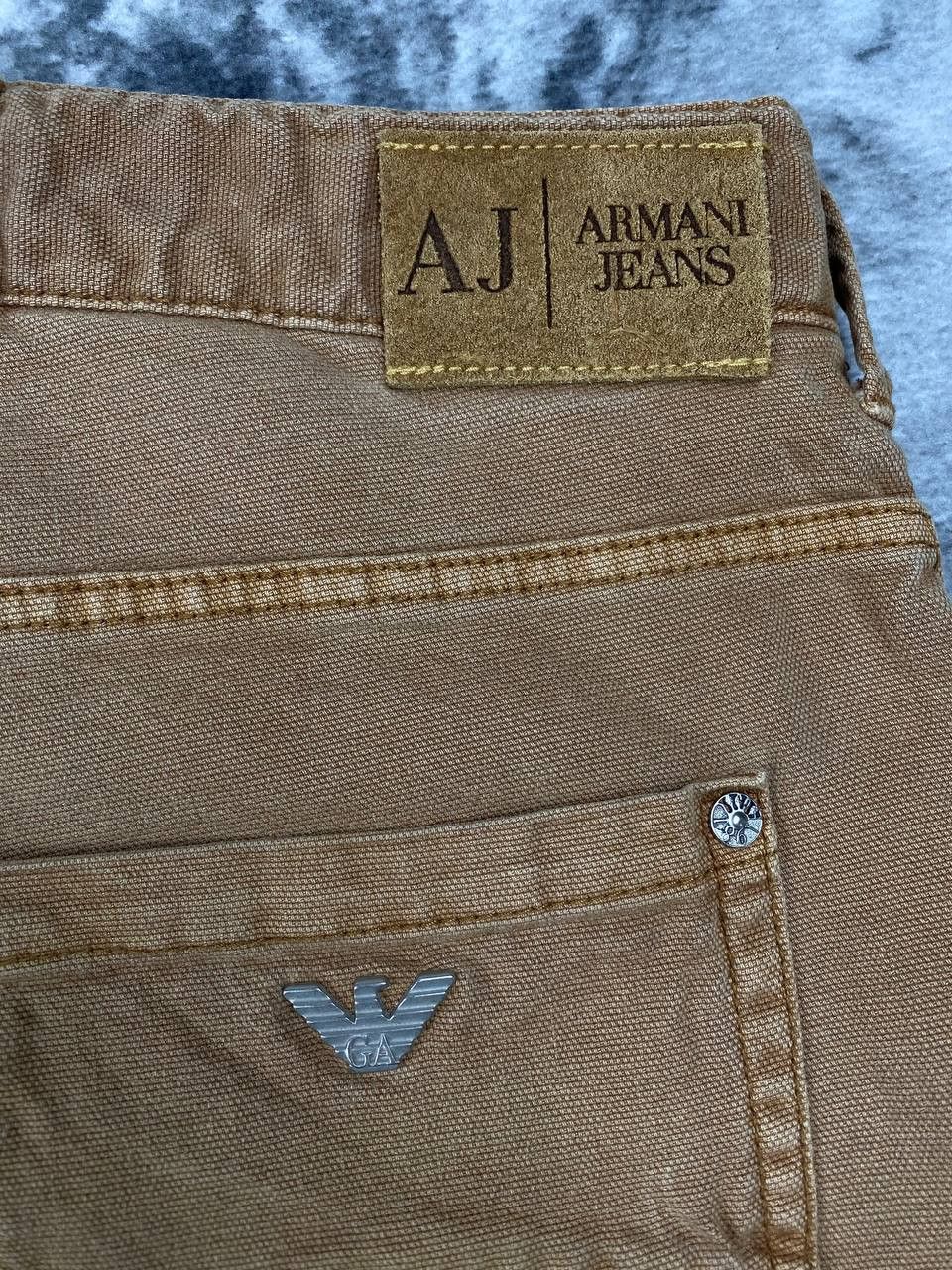 Armani Vintage Armani Jeans Denim Jeans Big Logo AJ Men Size 33х34 Size US 33 - 3 Thumbnail