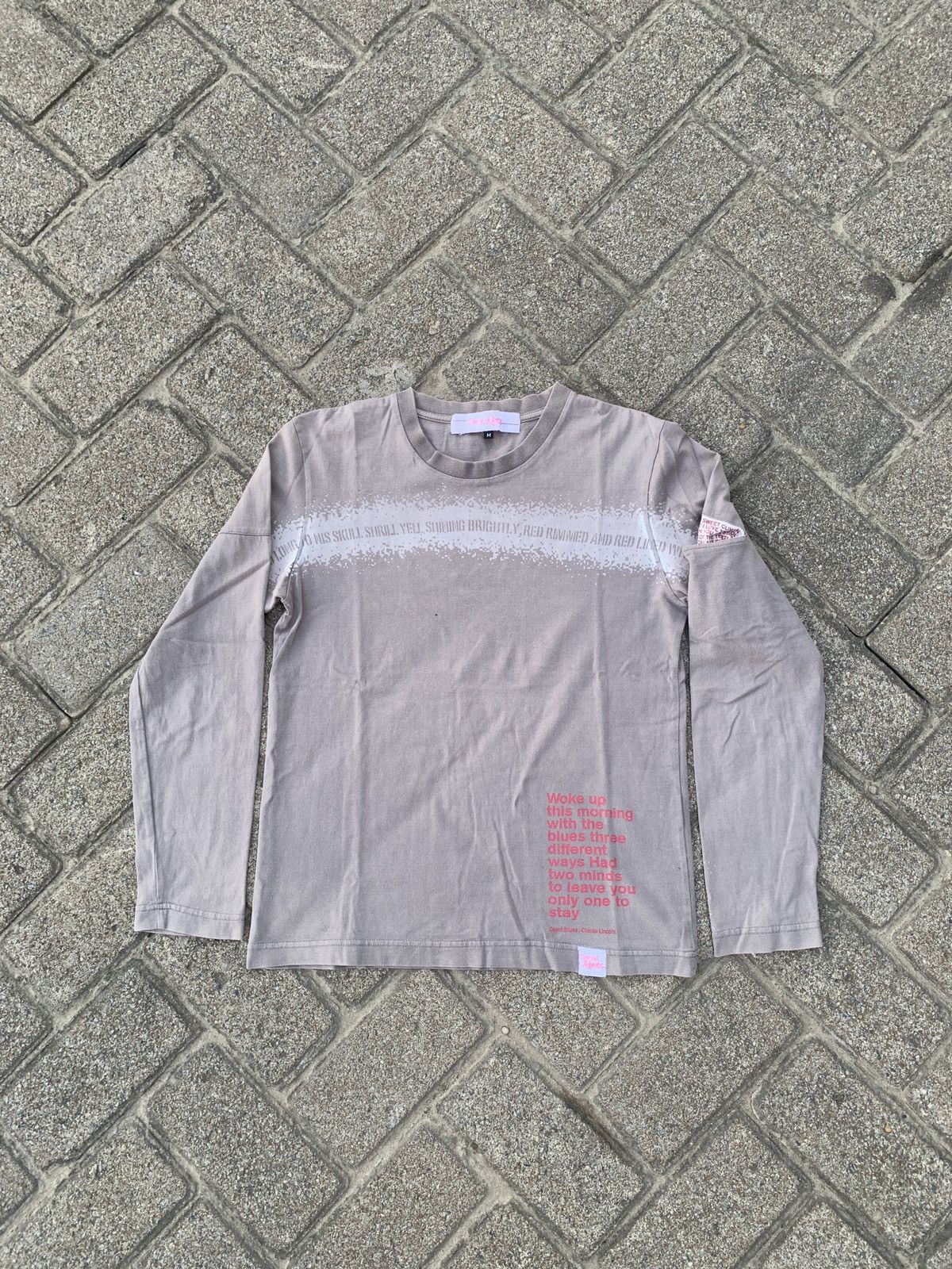 Japanese Brand Secret agents poem long sleeve pocket Size US M / EU 48-50 / 2 - 1 Thumbnail