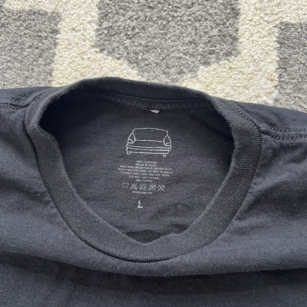 Brockhampton brockhampton the family merch black yellow graphic tee Size US L / EU 52-54 / 3 - 2 Thumbnail