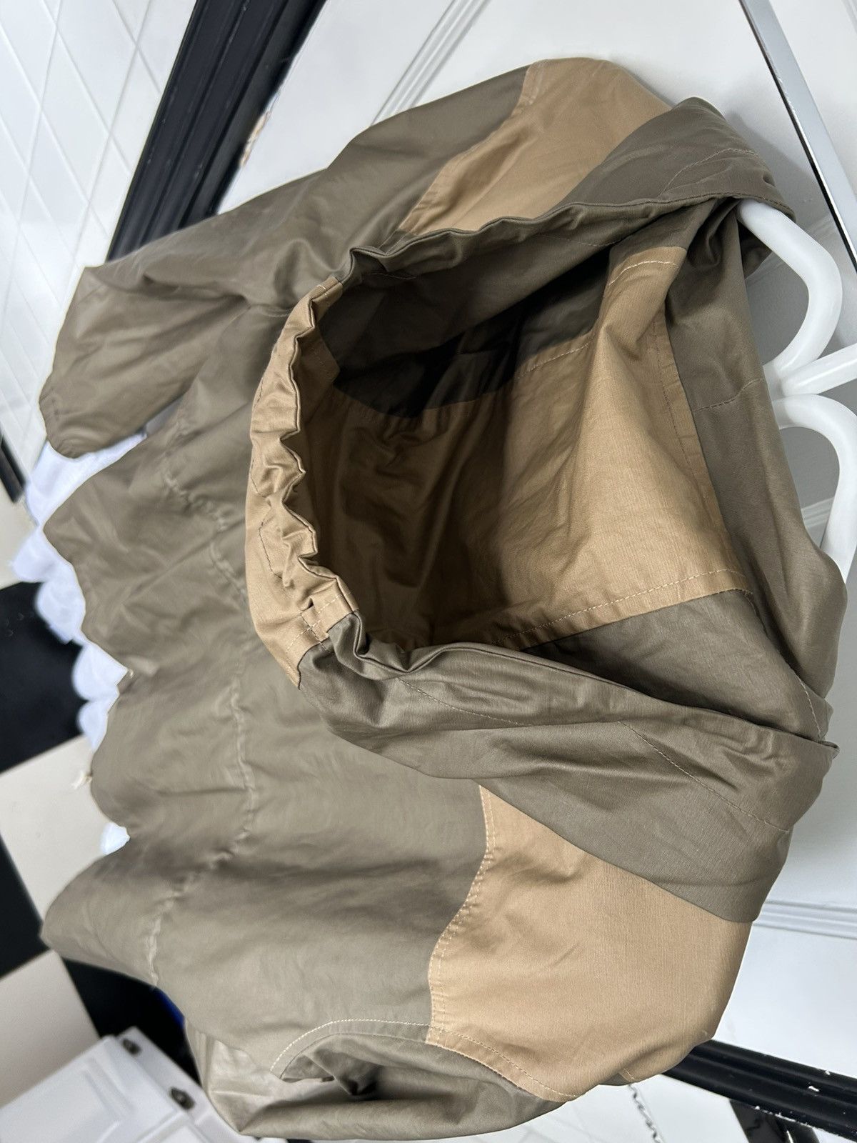 Shades of Grey rain parka