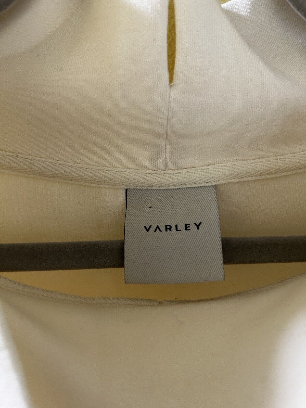 Varley Varley Cream Sweater Pullover Funnel MockNeck Adjustable Ci Size XS / US 0-2 / IT 36-38 - 4 Thumbnail