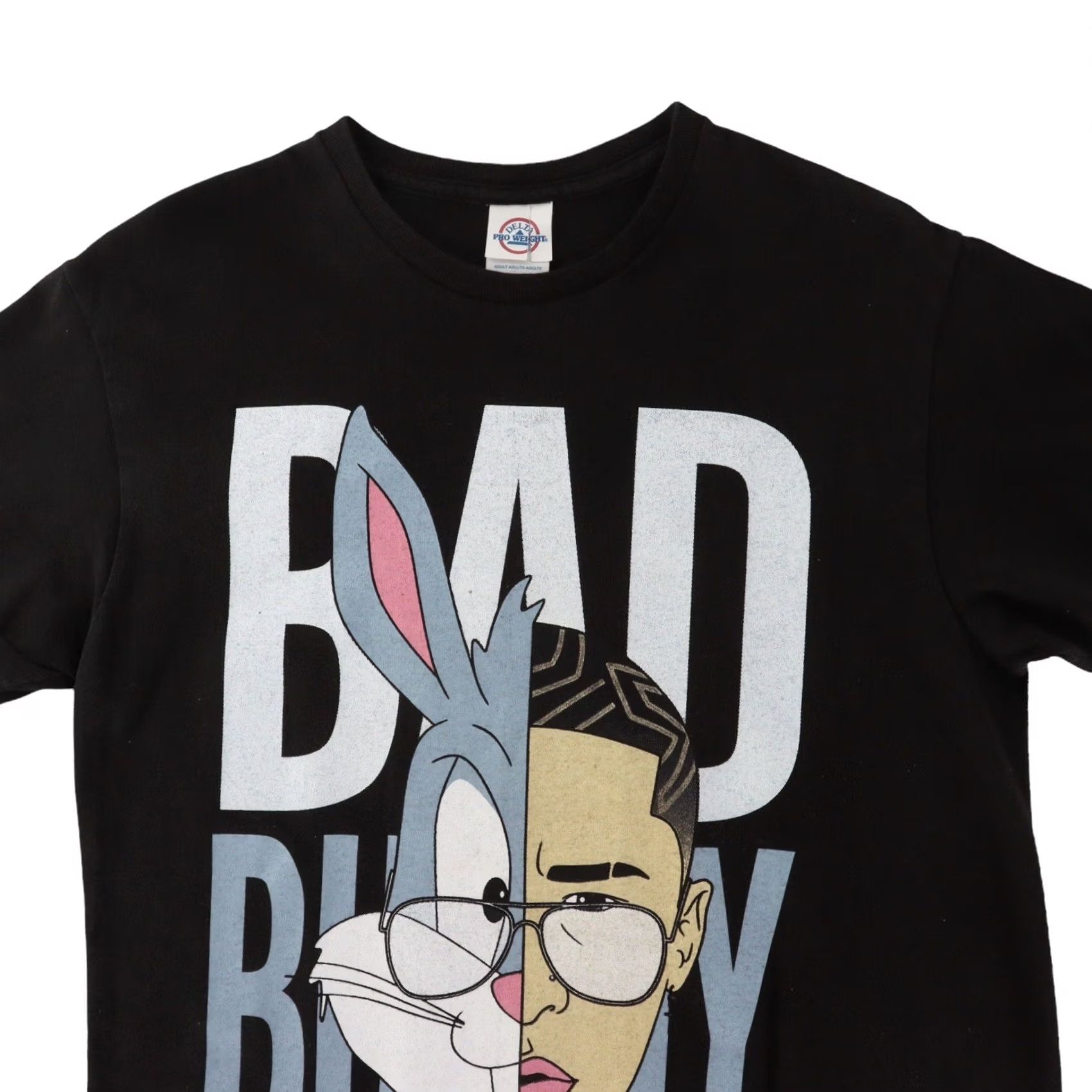 Vintage Bad Bunny X Bugs Bunny Black Tshirt Men Medium Size US M / EU 48-50 / 2 - 6 Thumbnail