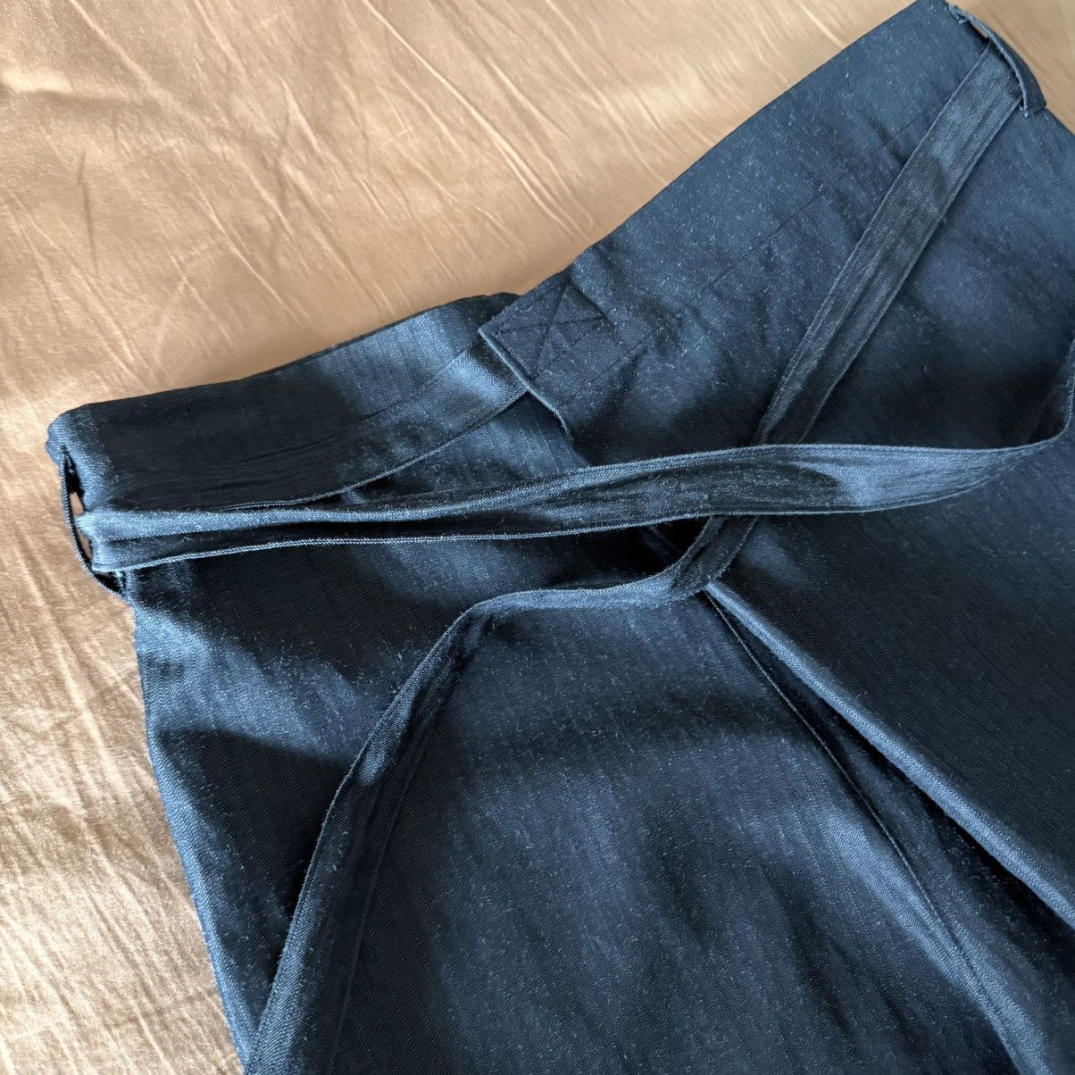 Junya Watanabe Cropped Wrap Wool-Ramie Pants Junya Watanabe Man CdG SS/22 Size US 30 / EU 46 - 5 Thumbnail
