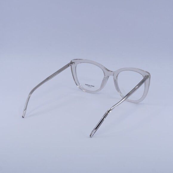 Saint Laurent Paris Saint Laurent SL778 004 Eyeglasses Transparent Beige 55mm Size ONE SIZE - 4 Thumbnail