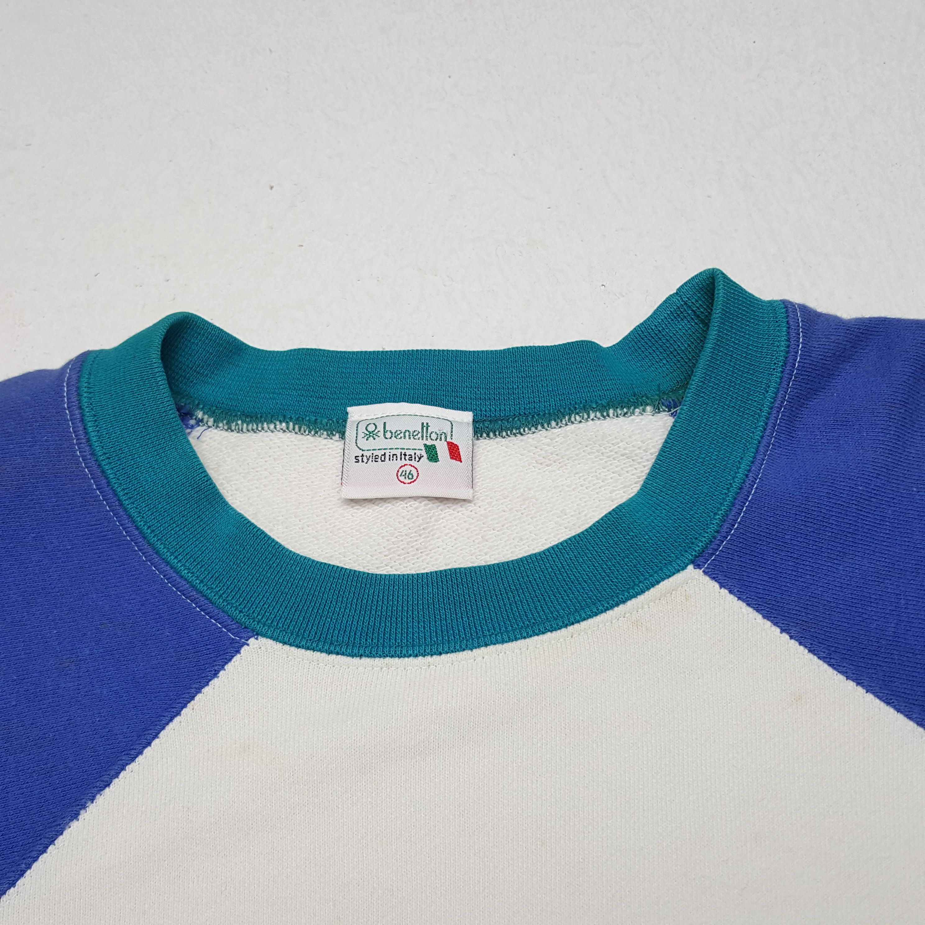 Benetton × Vintage Vintage Benetton Formula One Racing Sweatshirt Size US L / EU 52-54 / 3 - 5 Thumbnail