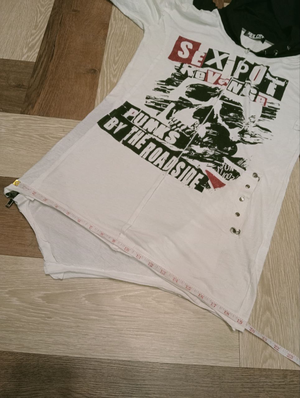 If Six Was Nine VINTAGE JAPANESE SEX POT REVENGE PUNK HOODIE TEES Size M / US 6-8 / IT 42-44 - 11 Thumbnail