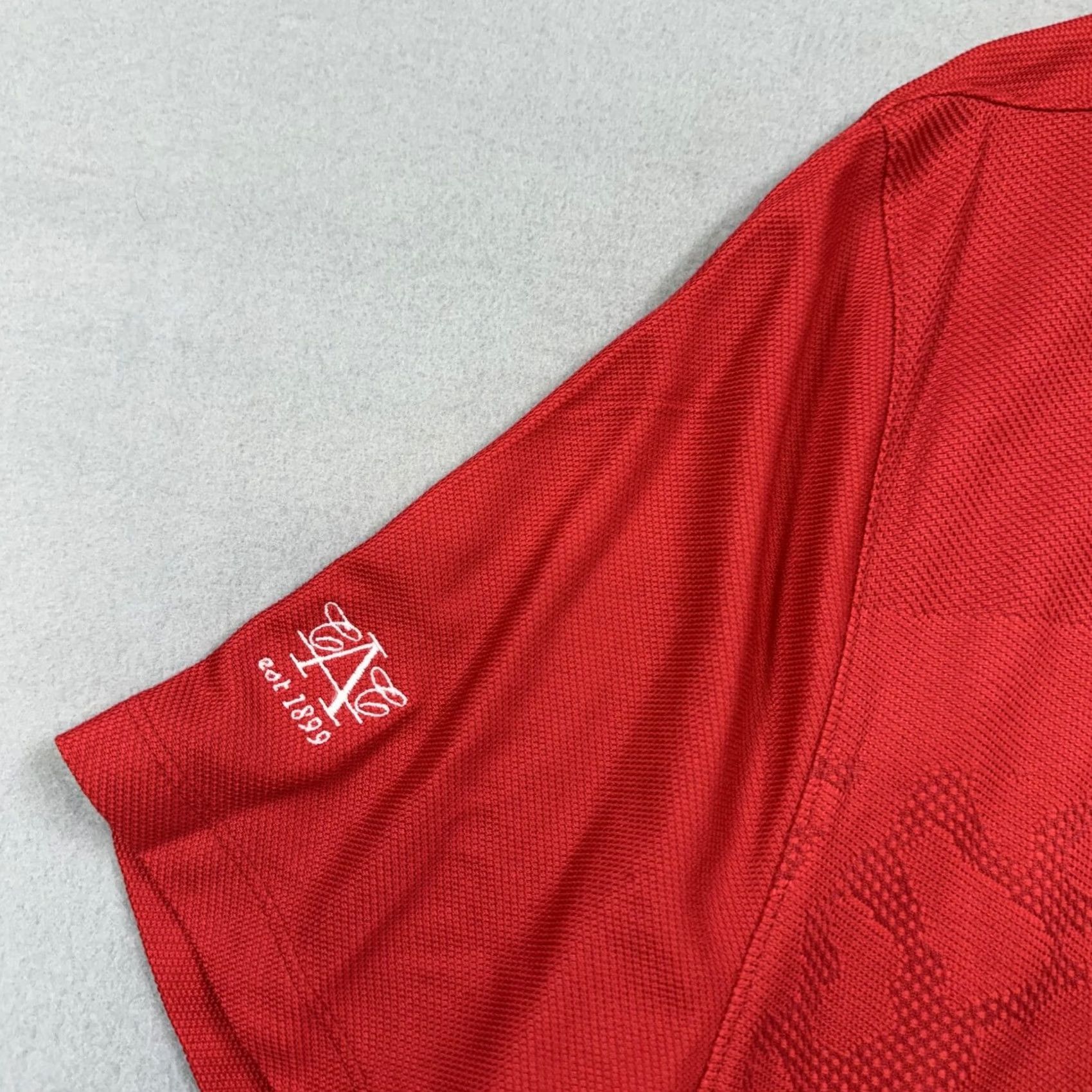 Nike Nike Tiger Woods Polo Shirt Mens XL Red Dri-FIT ADV Golf Short Sleeve Jersey Solid Nike Dri-FIT Size US XL / EU 56 / 4 - 3 Thumbnail